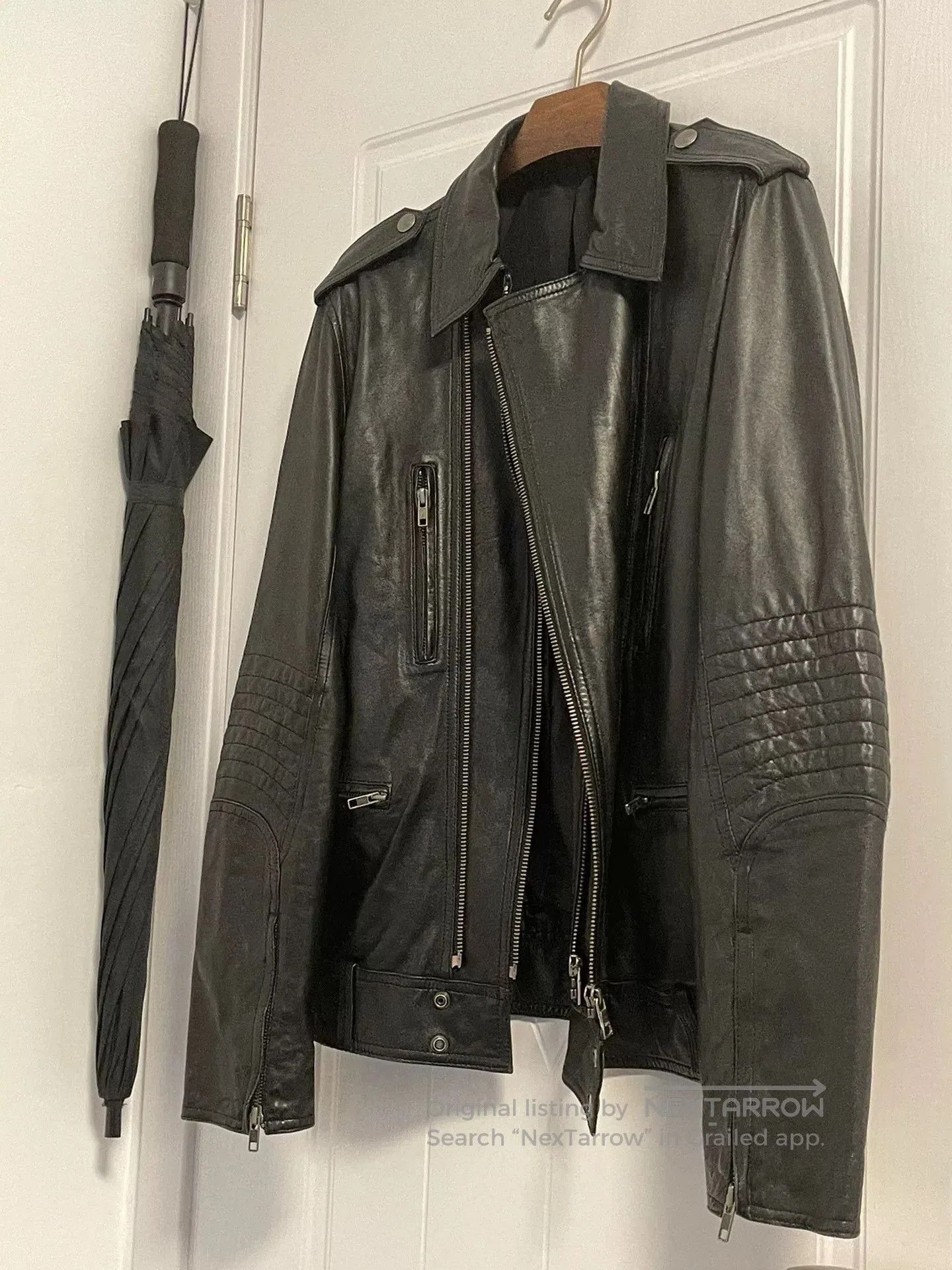 Jean Paul Gaultier jean paul gaultier leather biker jacket. Size US XXL / EU 58 / 5 - 3 Thumbnail