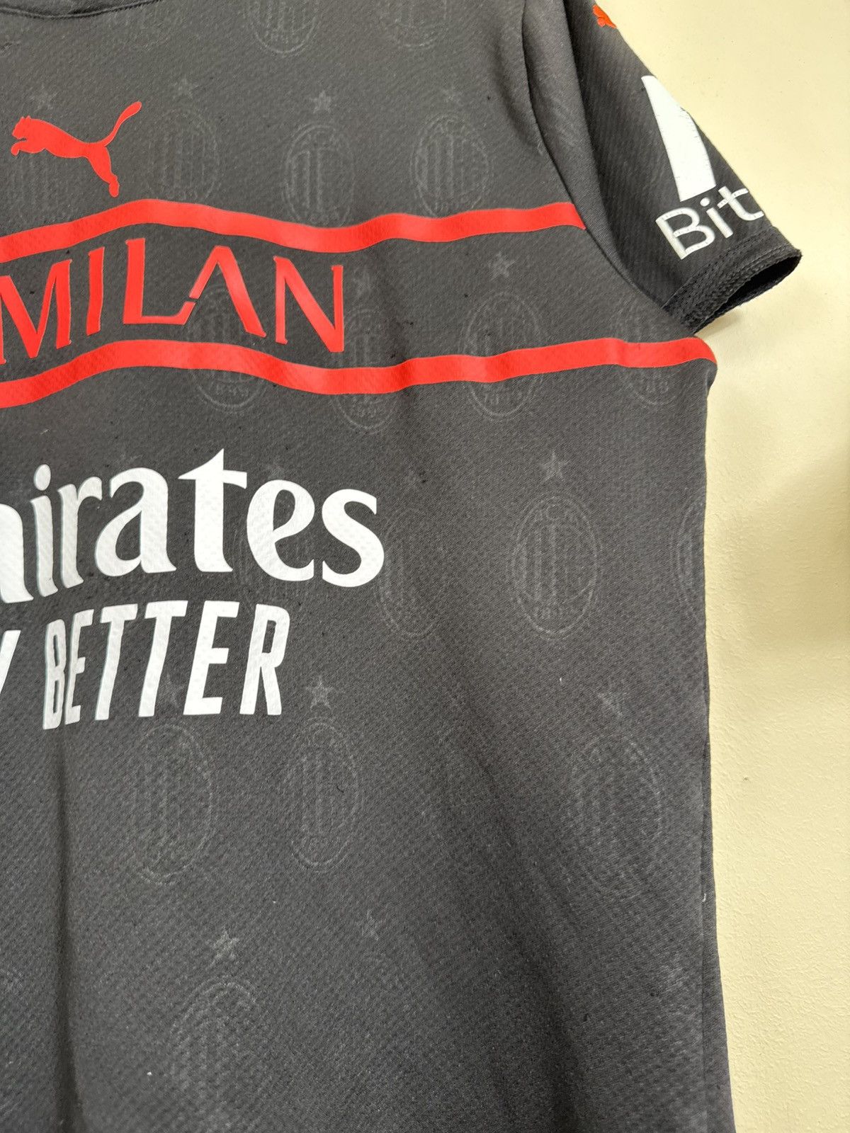 Puma Puma AC Milan Jersey 2021-2022 Third Kit Short R. Leao #17 Size US M / EU 48-50 / 2 - 11 Thumbnail