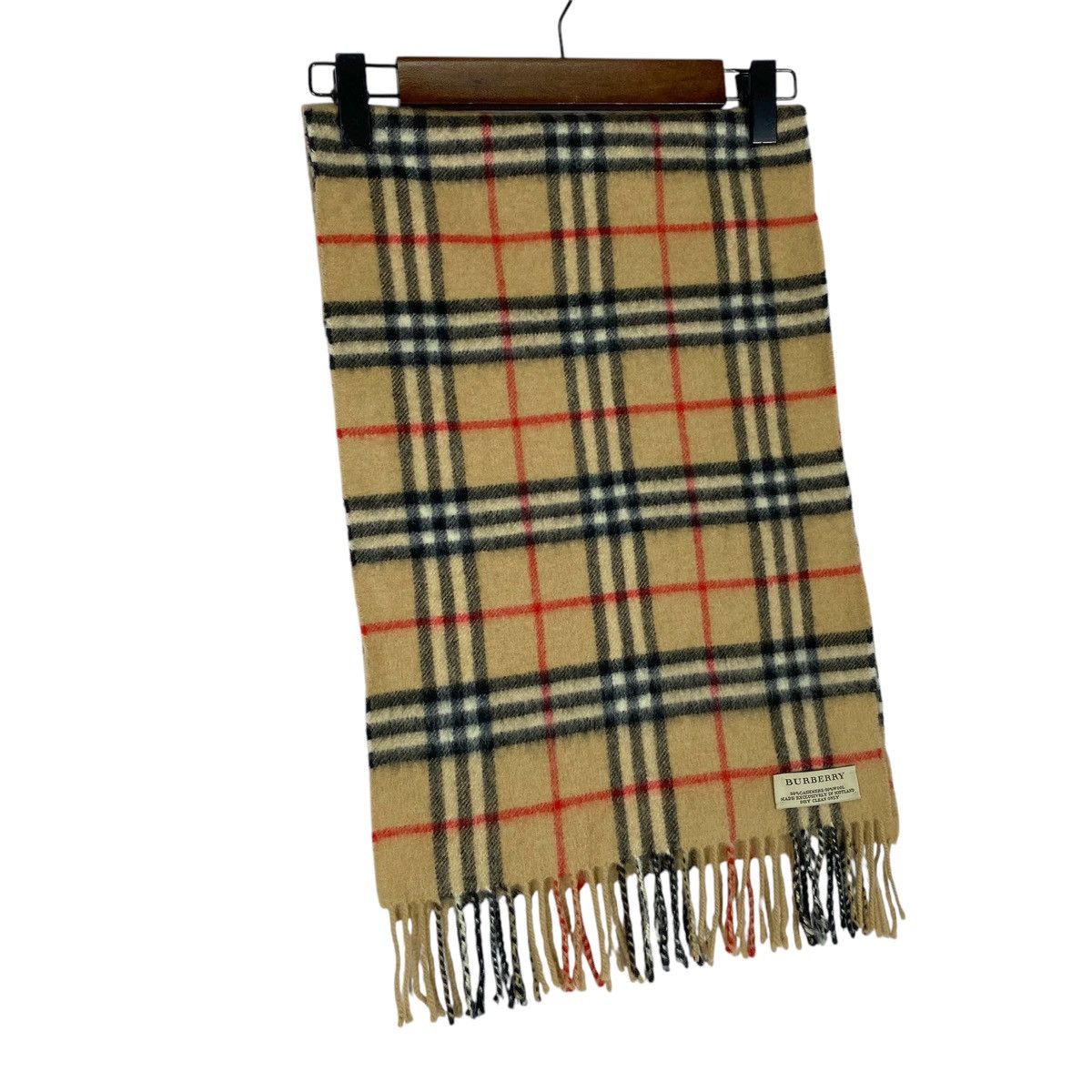 Burberry × Vintage Vintage Burberry Nova Checked Scarf Muffler Size ONE SIZE - 3 Thumbnail