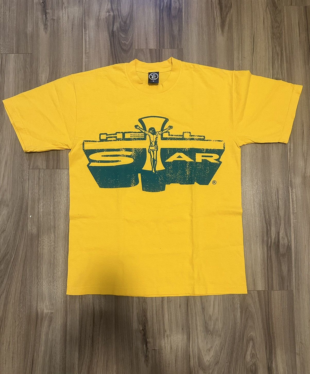 HELLSTAR HELLSTAR Path To Paradise Jesus T Yellow Size M Size US M / EU 48-50 / 2 - 1 Thumbnail