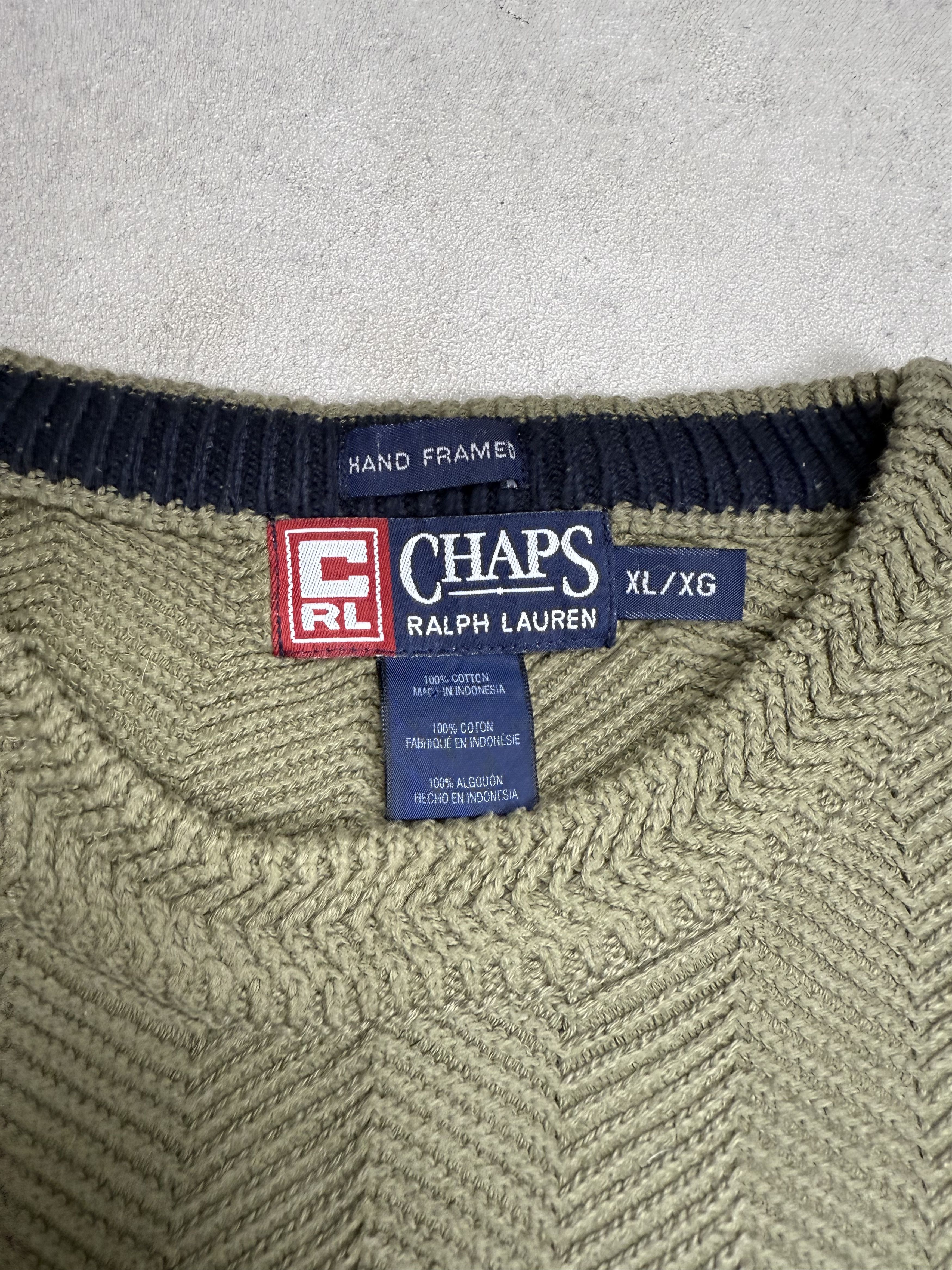 Chaps Ralph Lauren Vintage Chaps Ralph Lauren Knit Sweater Jumper Size US XL / EU 56 / 4 - 4 Thumbnail