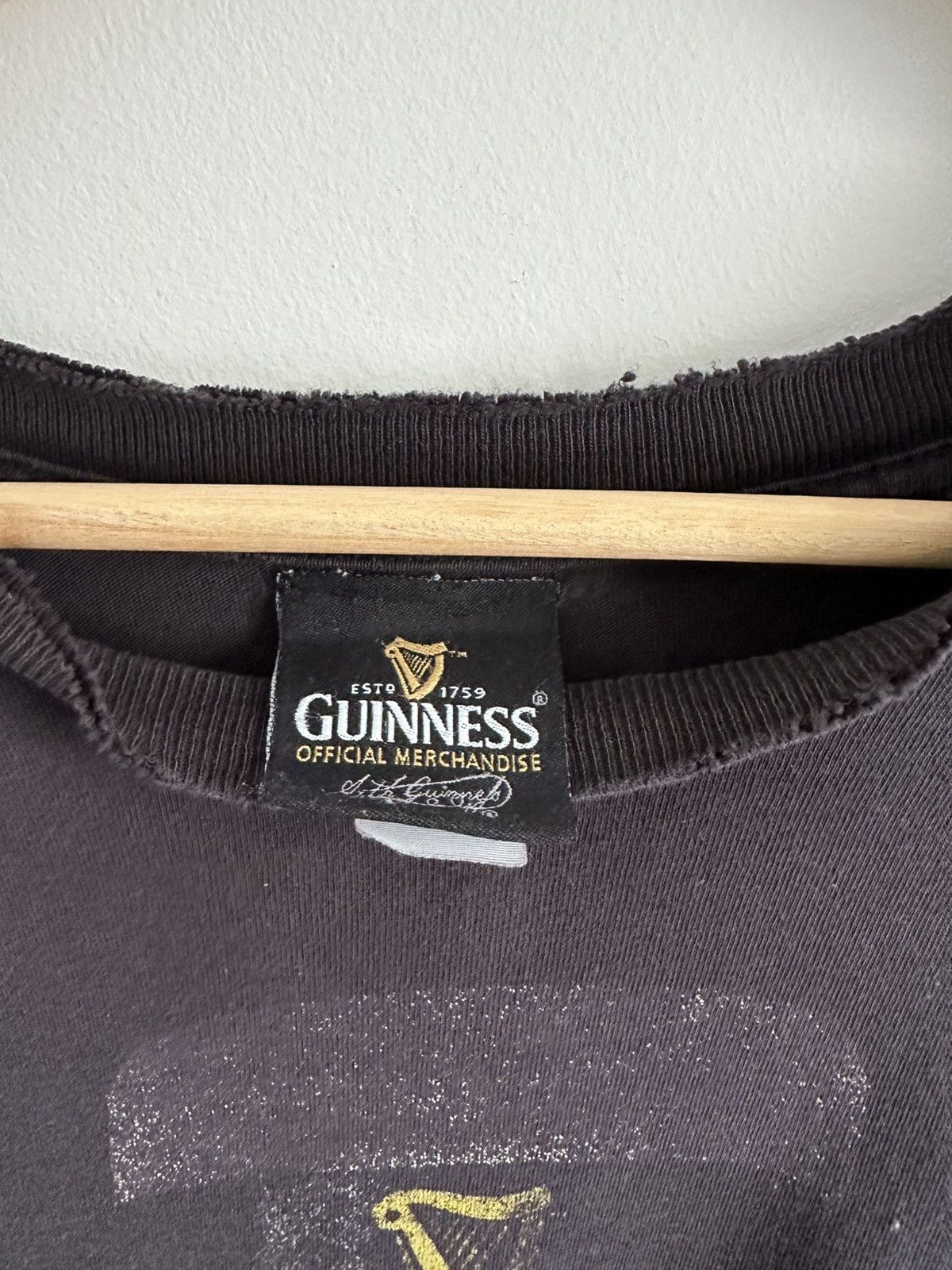 Other Vintage Guinness Oversized Tee Size US XL / EU 56 / 4 - 3 Thumbnail