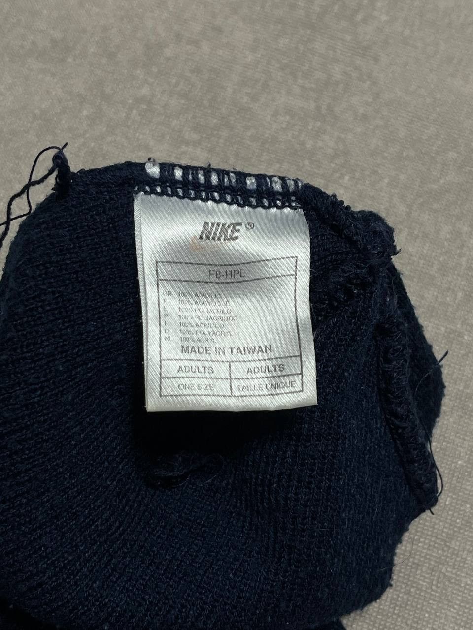 Nike Nike Vintage Beanie Men`s Blue Hat Logo Swoosh Size ONE SIZE - 5 Thumbnail