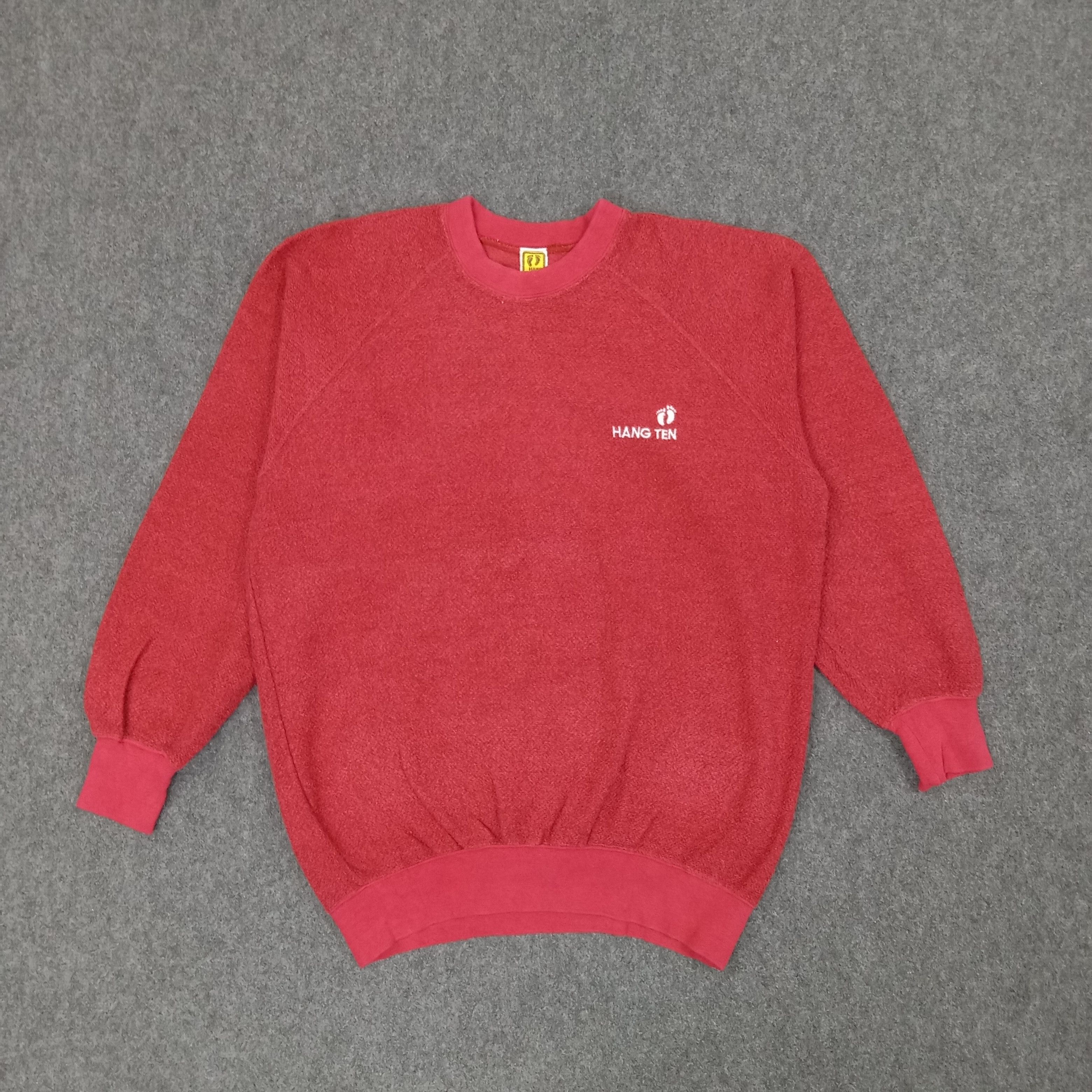 Hang Ten × Vintage HANG TEN Streetwear Skateboard Surfing Sweatshirts Size US M / EU 48-50 / 2 - 1 Thumbnail
