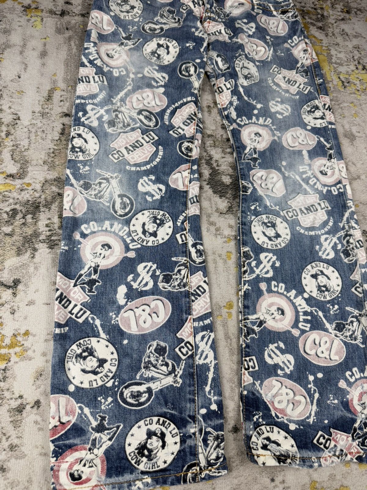 Japanese Brand Y2k Vintage Co&Lu Hysteric Glamour Remake Style Size US 28 / EU 44 - 4 Thumbnail