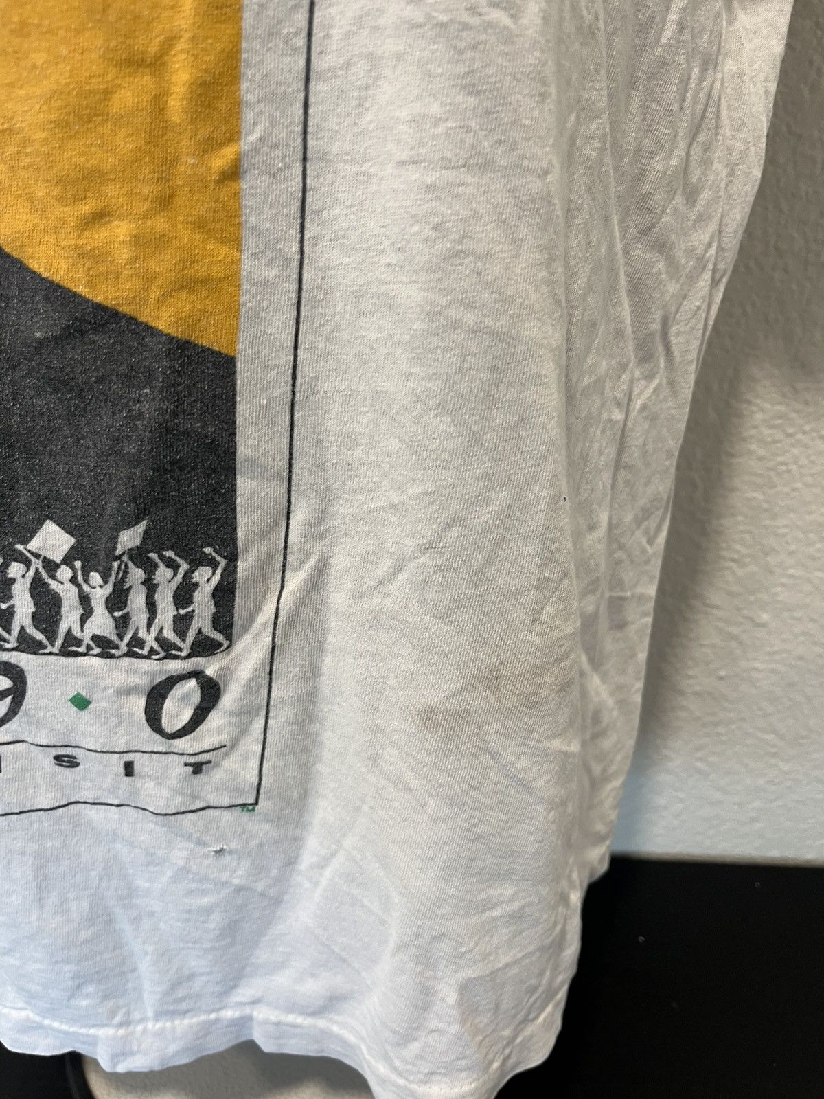 Vintage 90s Nelson Mandela USA visit shirt Size US S / EU 44-46 / 1 - 4 Thumbnail