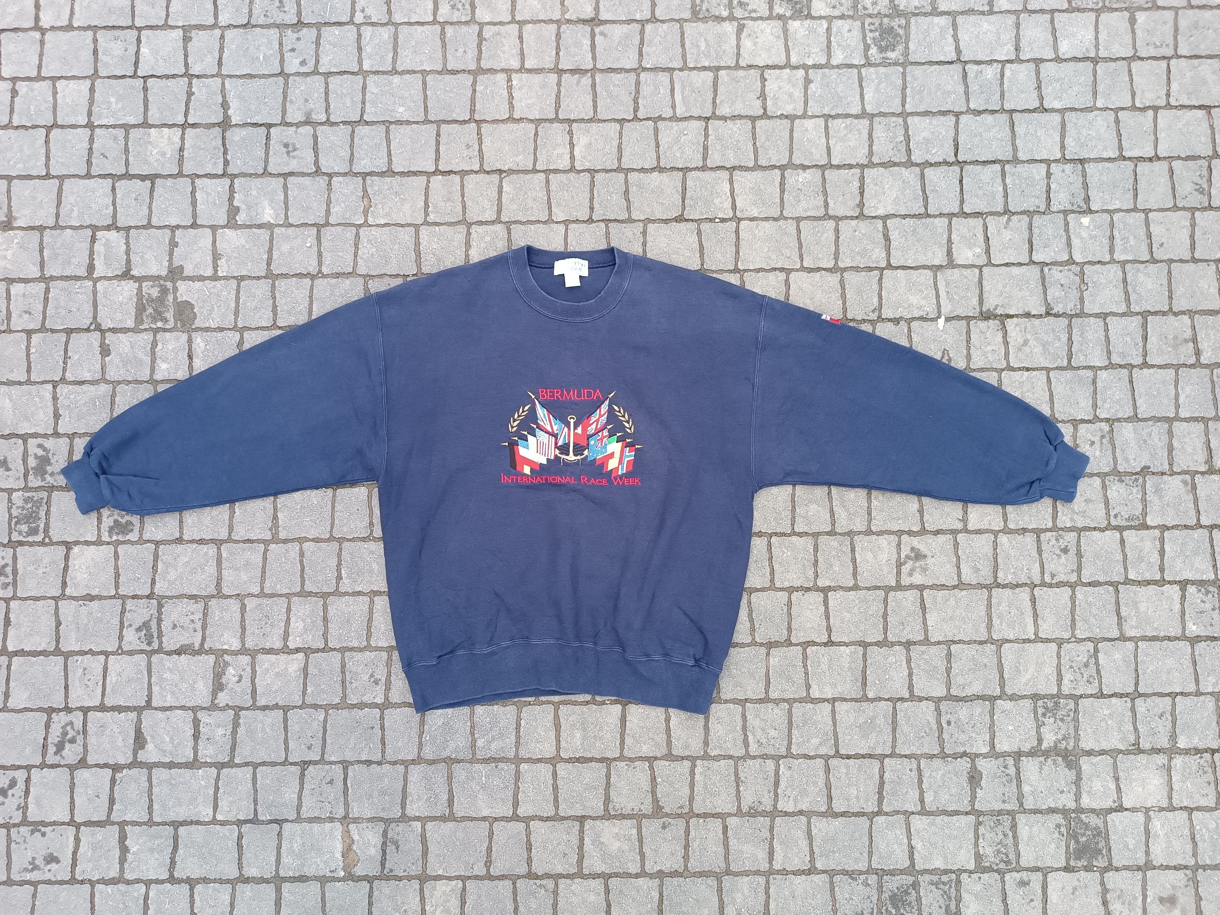 Vintage Vintage bermuda crewneck sweatshirt retro og y2k Size US XL / EU 56 / 4 - 2 Thumbnail