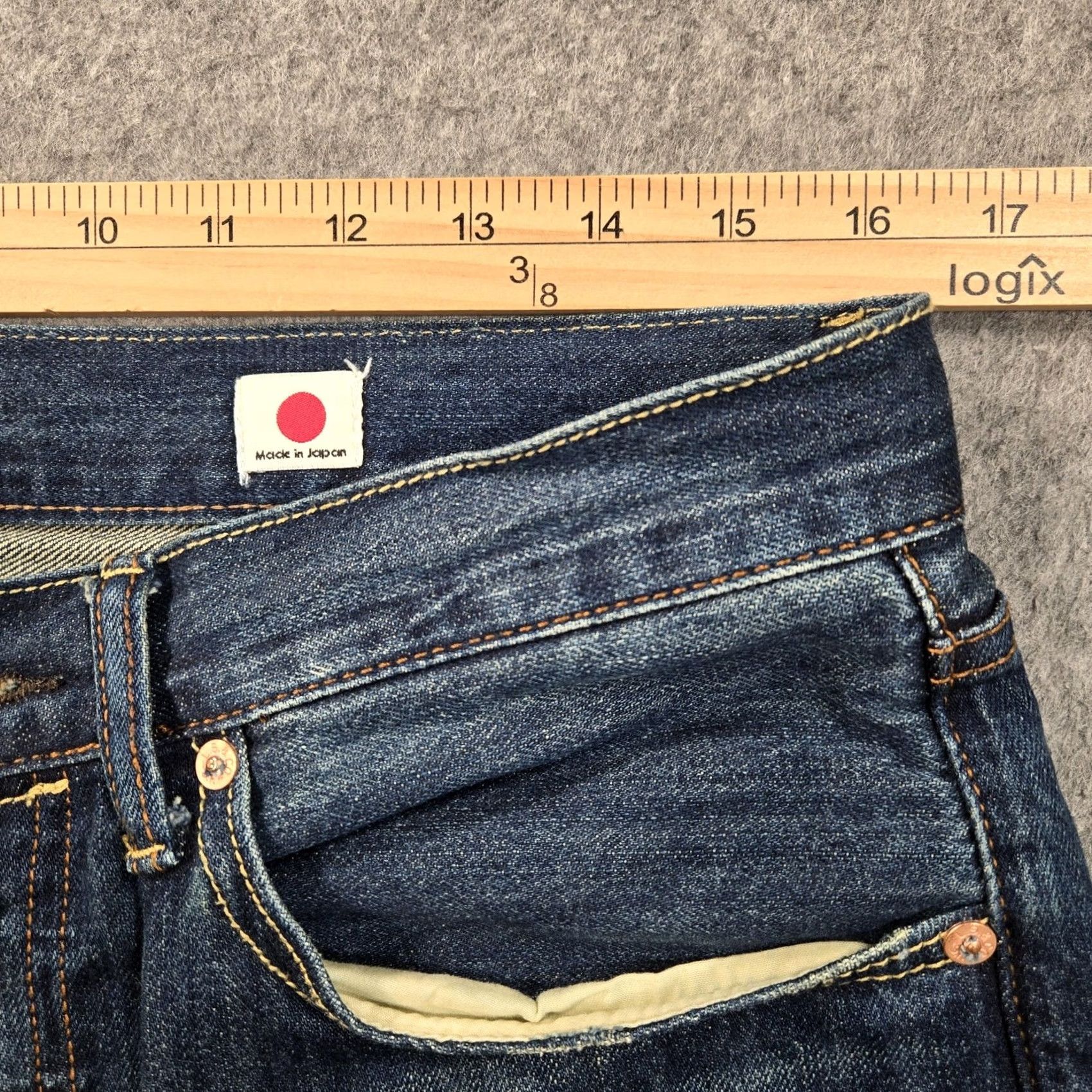 Levi's Levi'S Jeans Mens 32 Blue 501T Tapered 32x31 tag 32x32 Wash Made Japan Slim Denim Size US 32 / EU 48 - 6 Thumbnail