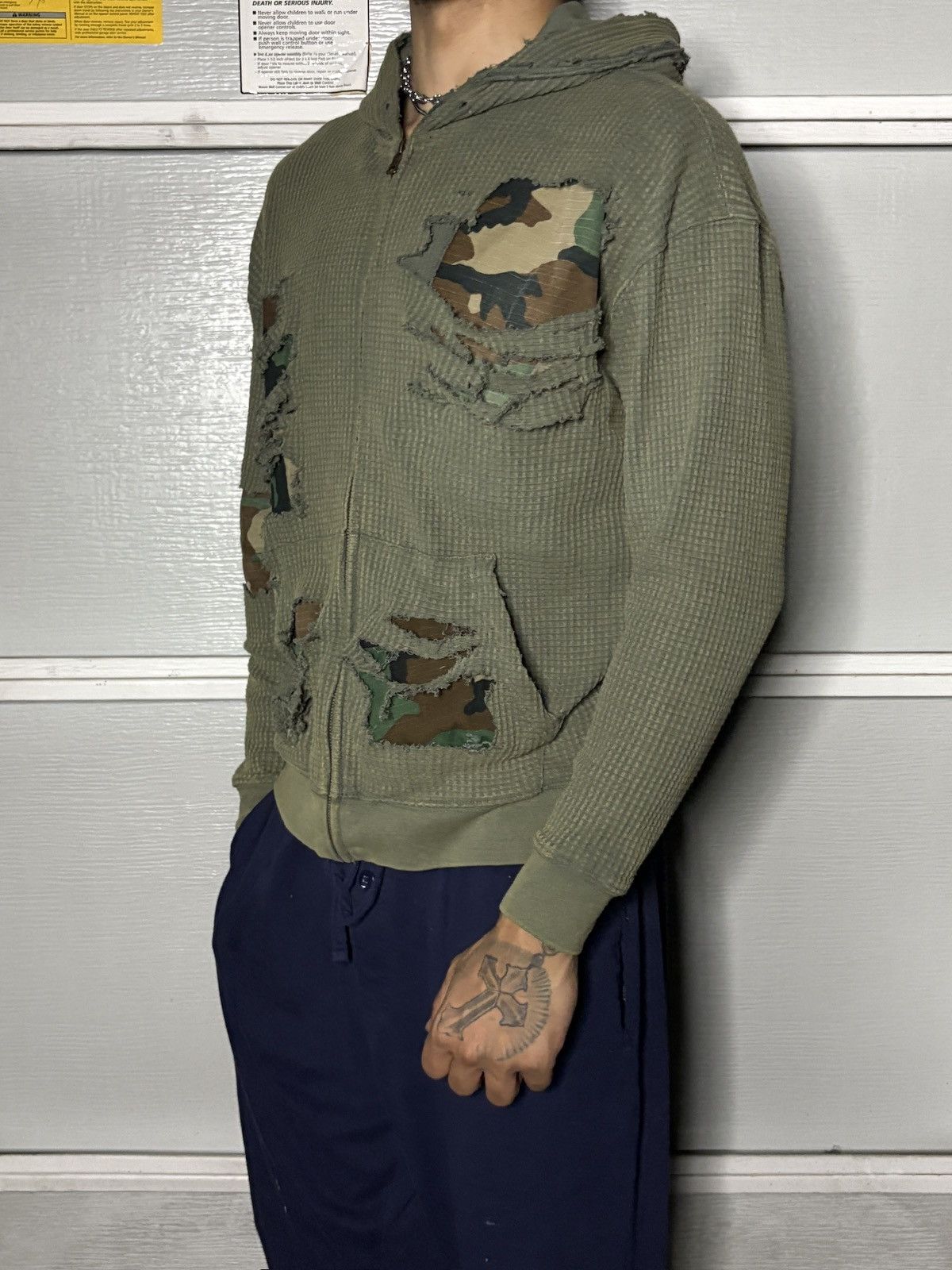 Other Custom Thermal Army Hoodie Size US M / EU 48-50 / 2 - 3 Thumbnail