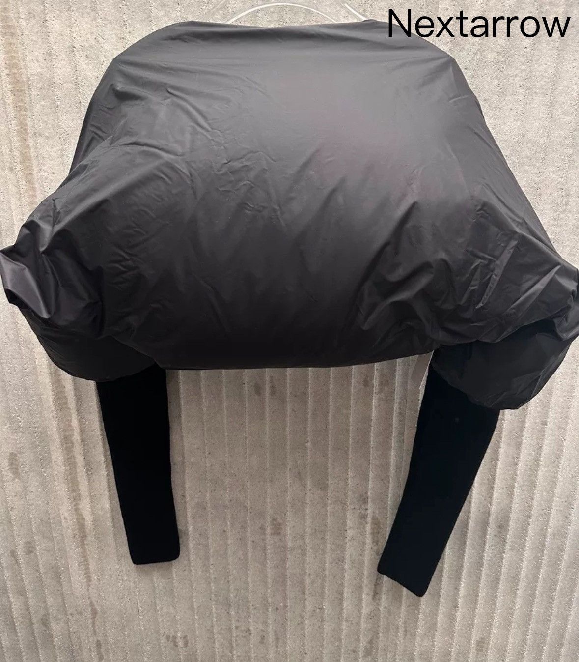 Rick Owens RickOwens Down Short Top with Shawl Sleeves Size US M / EU 48-50 / 2 - 2 Thumbnail
