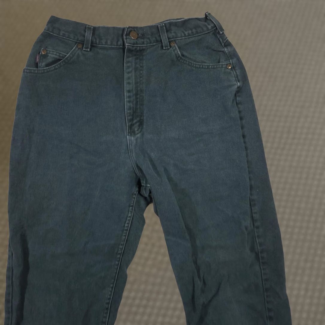 Vintage VINTAGE Riders Jeans Womens 14 Green High Rise Relaxed Mom Tapered Denim USA 90s Size 36" / US 14 / IT 50 - 1 Thumbnail
