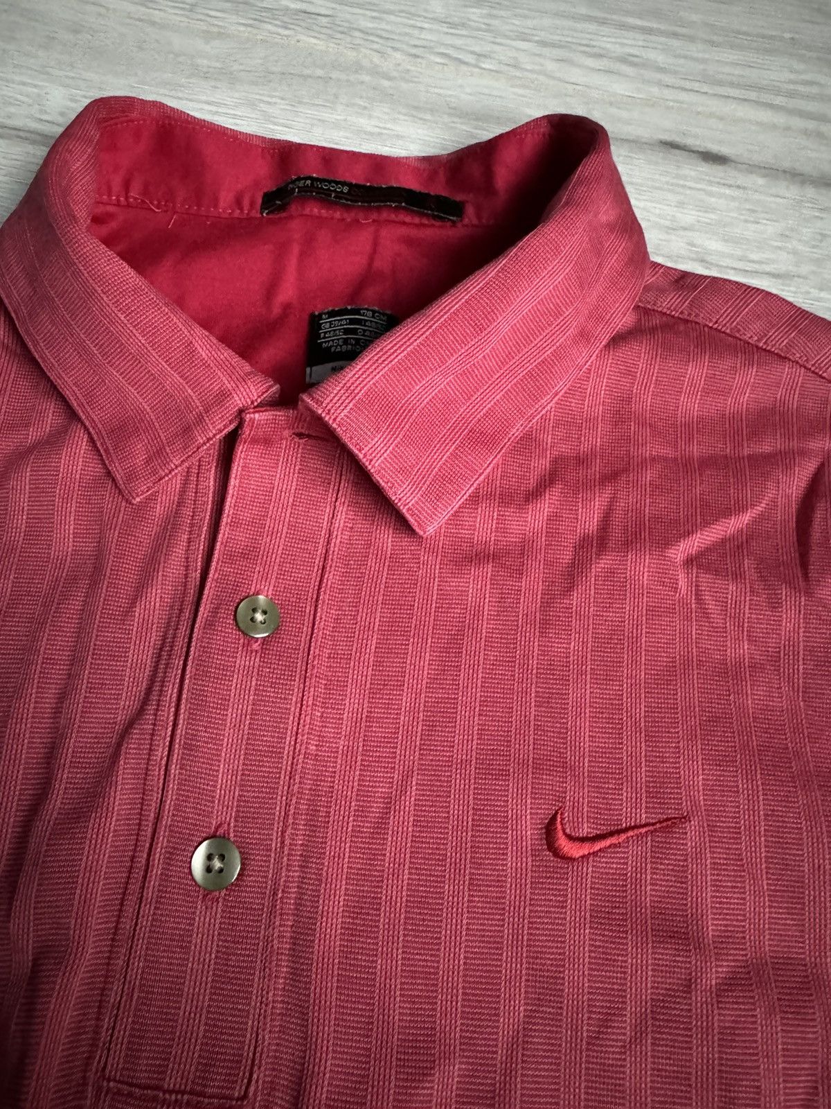 Nike × Vintage Vintage Nike Tiger Woods Collection polo T-shirt Size US M / EU 48-50 / 2 - 5 Thumbnail