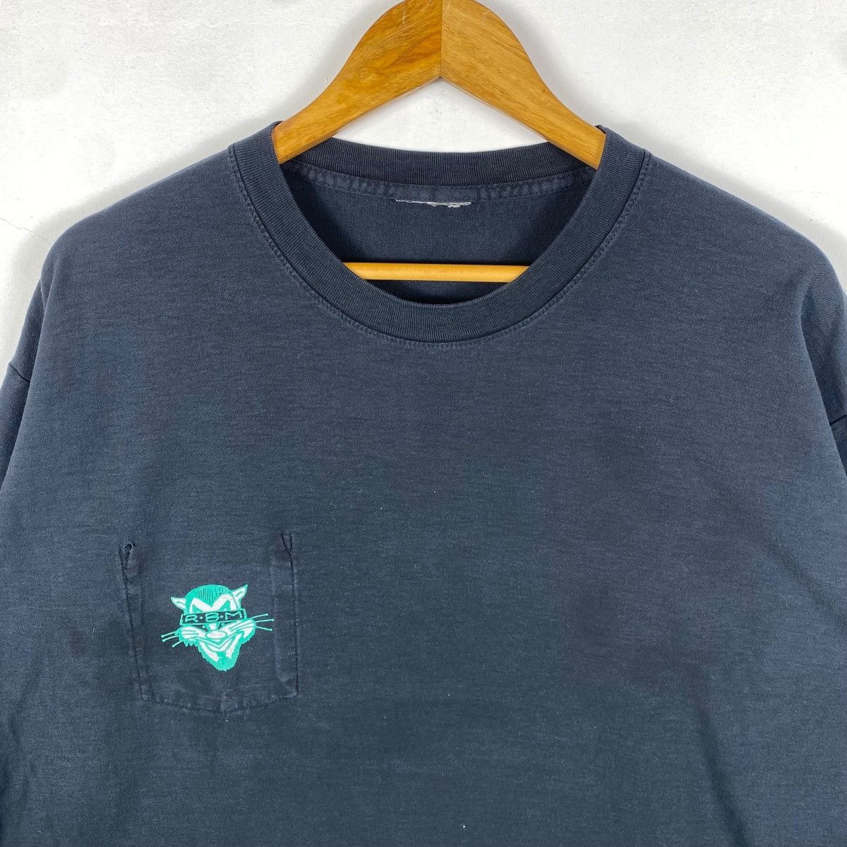 Real Bad Man REAL BAD MAN Graphic Longsleeve Pocket Tee Shirt Extra Large Size US XL / EU 56 / 4 - 6 Thumbnail