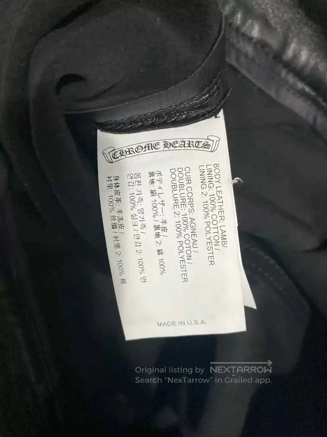 Chrome Hearts black leather utility mini skirt. Size 28" / US 6 / IT 42 - 7 Thumbnail