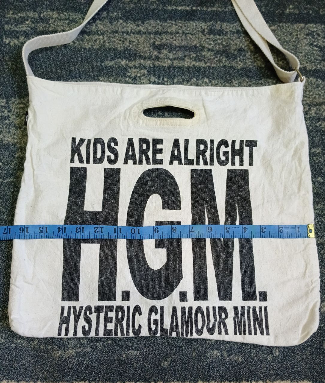Hysteric Glamour H.G.M SPELLOUT FULLPRINT SLING/CROSSBODY Size ONE SIZE - 4 Thumbnail