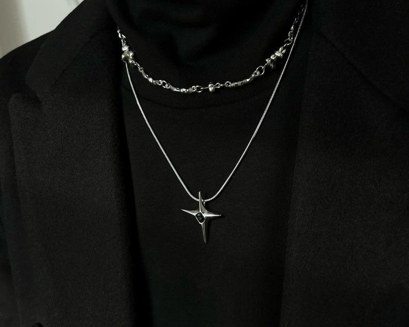 Japanese Brand × Jewelry Retro punk necklace Size ONE SIZE - 1 Thumbnail