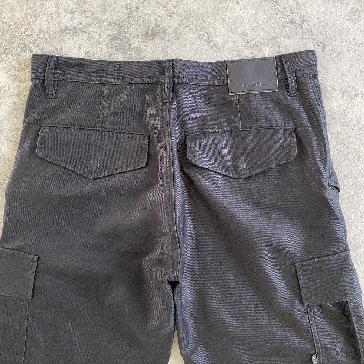 L7 Real Hip Vintage L7 Real Hip Coated Wide Leg Flared Cargo Pants Size US 31 - 19 Thumbnail