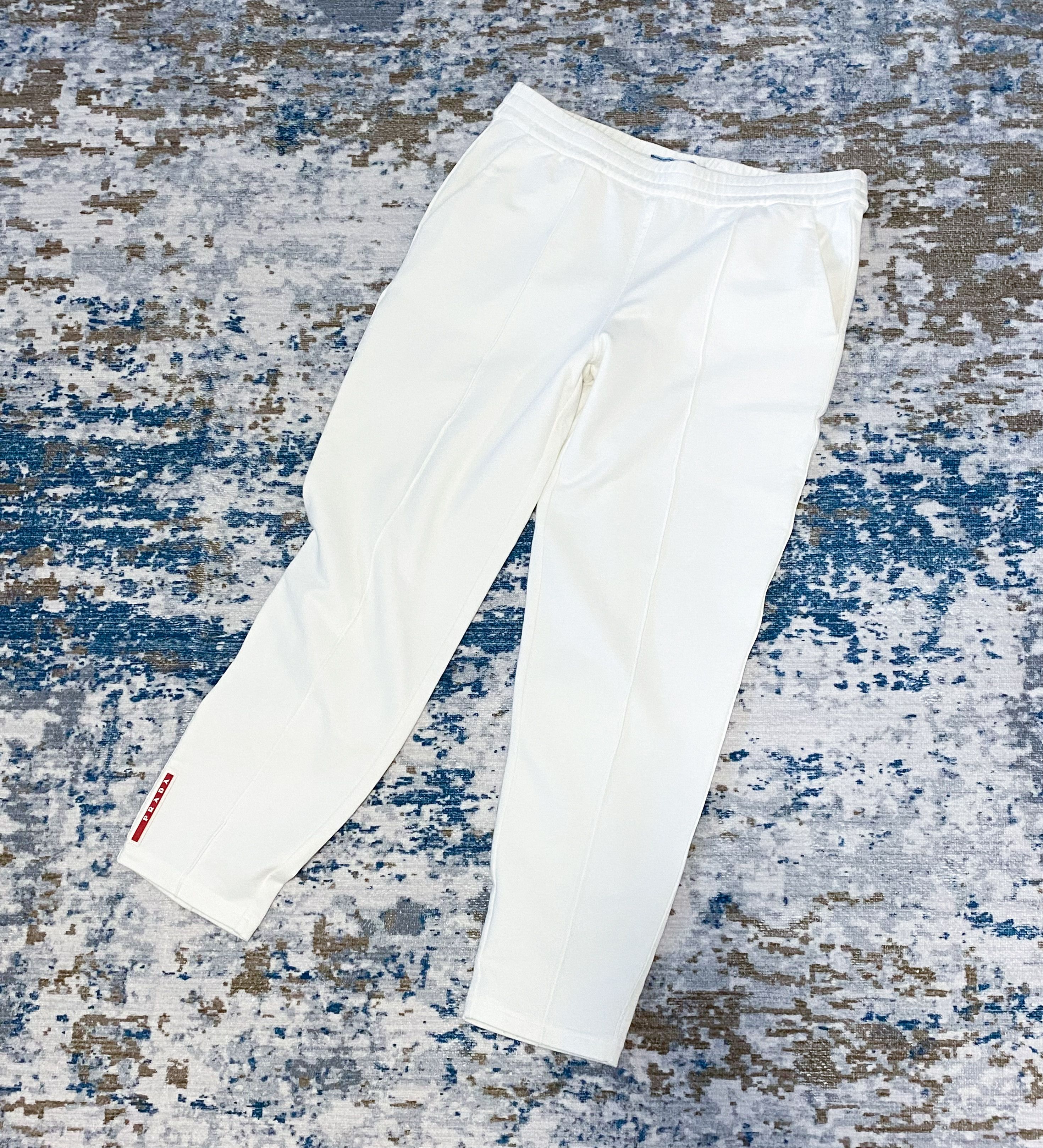 Prada Prada Milano Drawstring Waist Red Tab Joggers Size 27" / US 4 / IT 40 - 1 Thumbnail