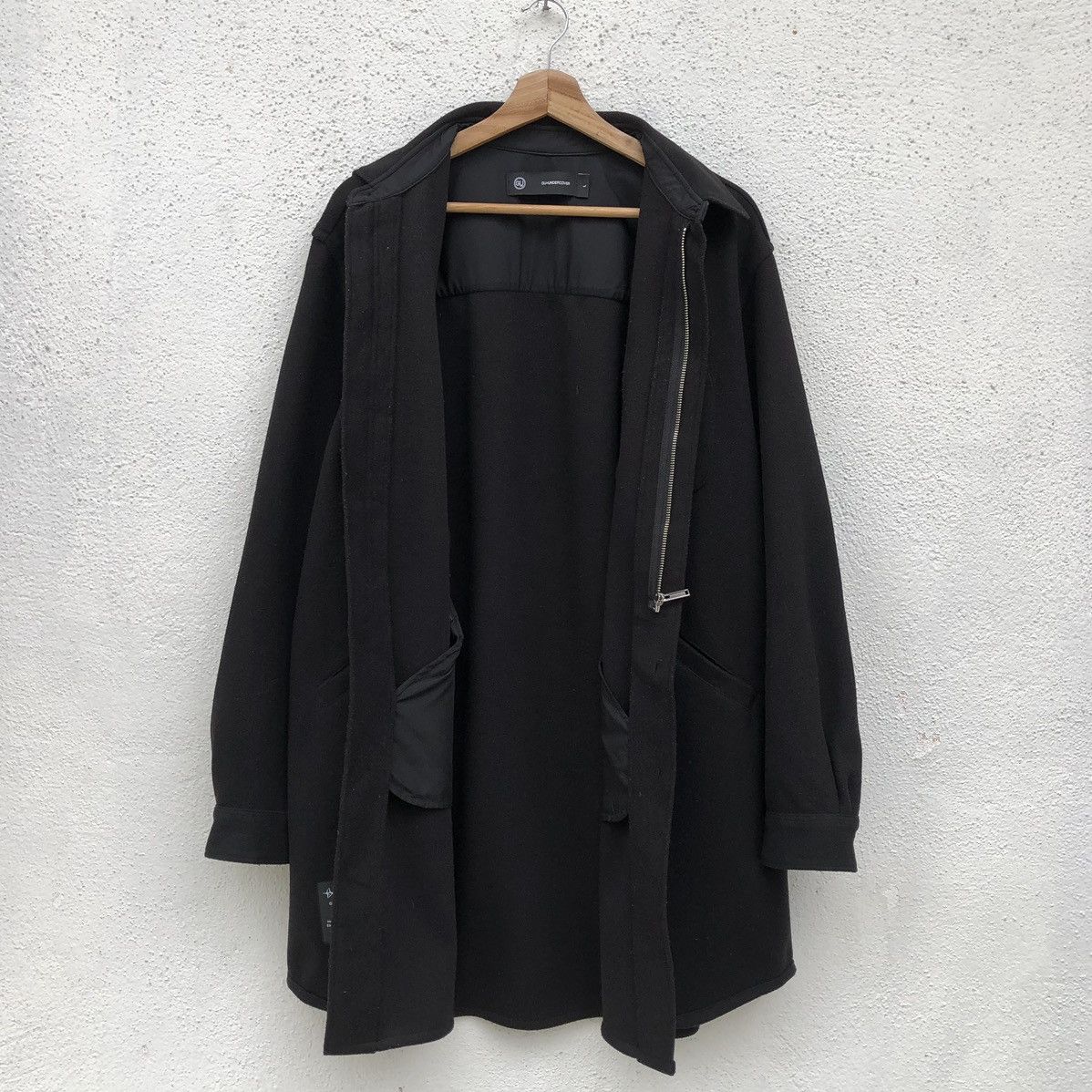 Undercover Undercover x Uniqlo GU Knit Melton Long Shirt Black Men’s Size US L / EU 52-54 / 3 - 5 Thumbnail