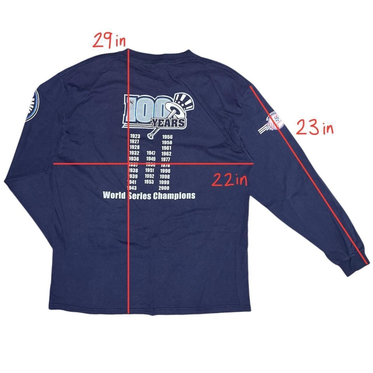 Adidas × New York Yankees × Vintage y2k yankees 100 years world series tee Size US L / EU 52-54 / 3 - 2 Thumbnail