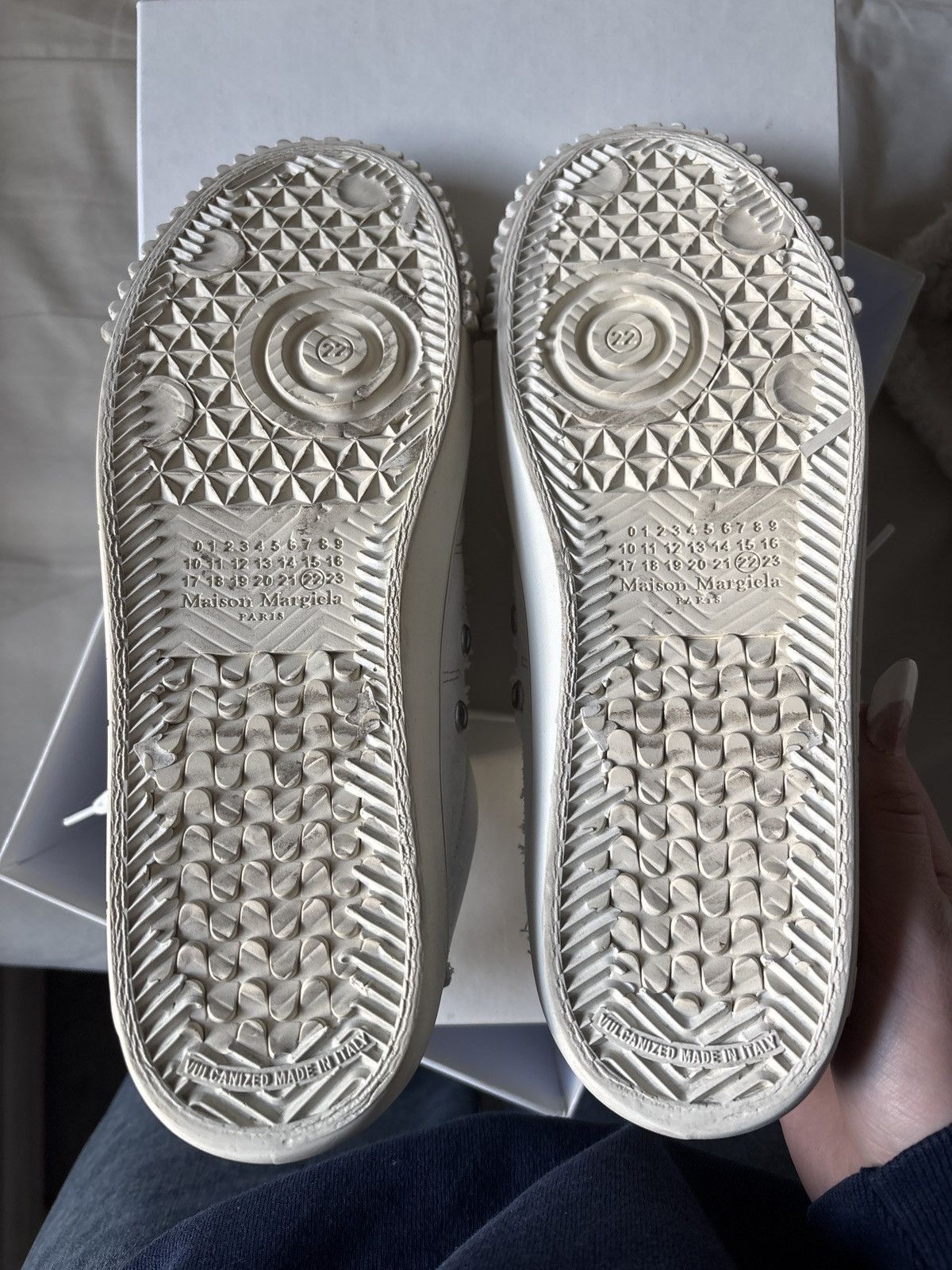 Maison Margiela Maison Margiela New Evolution Sneakers White Men’s EU 40/US Size US 7 / EU 40 - 14 Thumbnail
