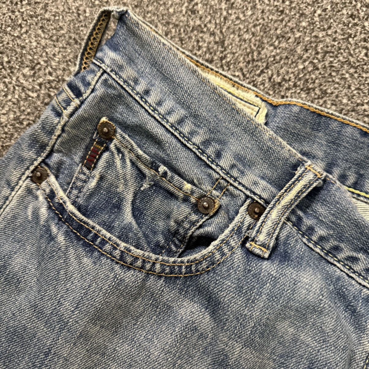 Abercrombie & Fitch 90s Boot Baggy Light Wash Denim W32 L32 Size US 32 / EU 48 - 10 Thumbnail