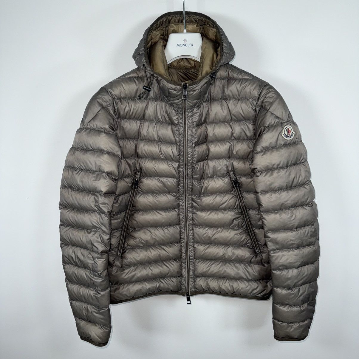 Moncler Moncler Mir Men’s Down Puffer Jacket Size 2 (S) Grey Size US S / EU 44-46 / 1 - 1 Thumbnail