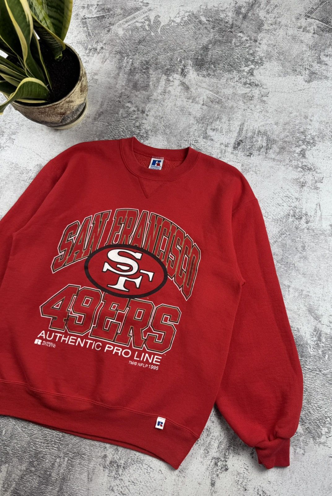 NFL Vintage San Francisco 1995 Basketball Sweatshirt Pullover Size US M / EU 48-50 / 2 - 3 Thumbnail