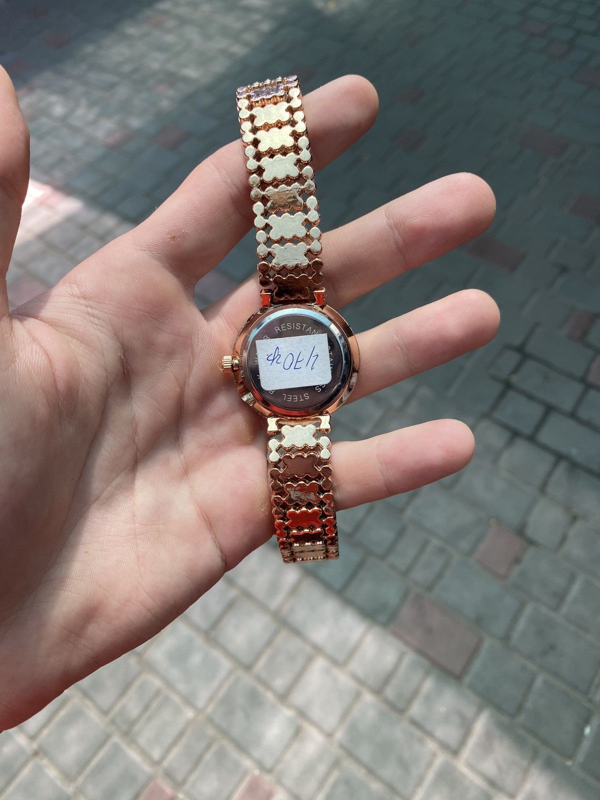 Vintage Glamorous Gold Watch - Bejeweled Beauty Size ONE SIZE - 7 Thumbnail