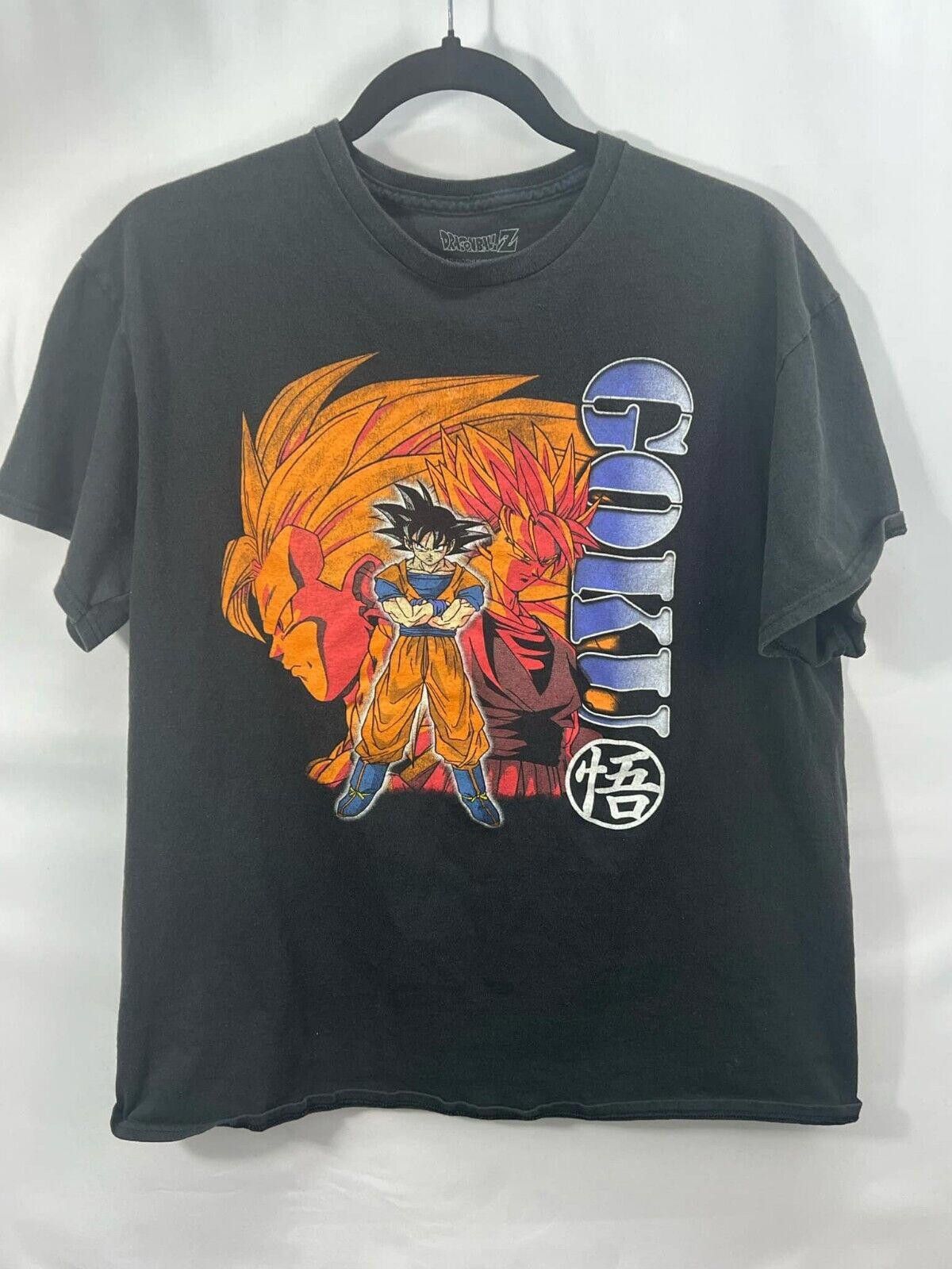 Designer Dragon Ball Z Goku Graphic Tee - Iconic Anime Vintage Style Size US XL / EU 56 / 4 - 1 Thumbnail