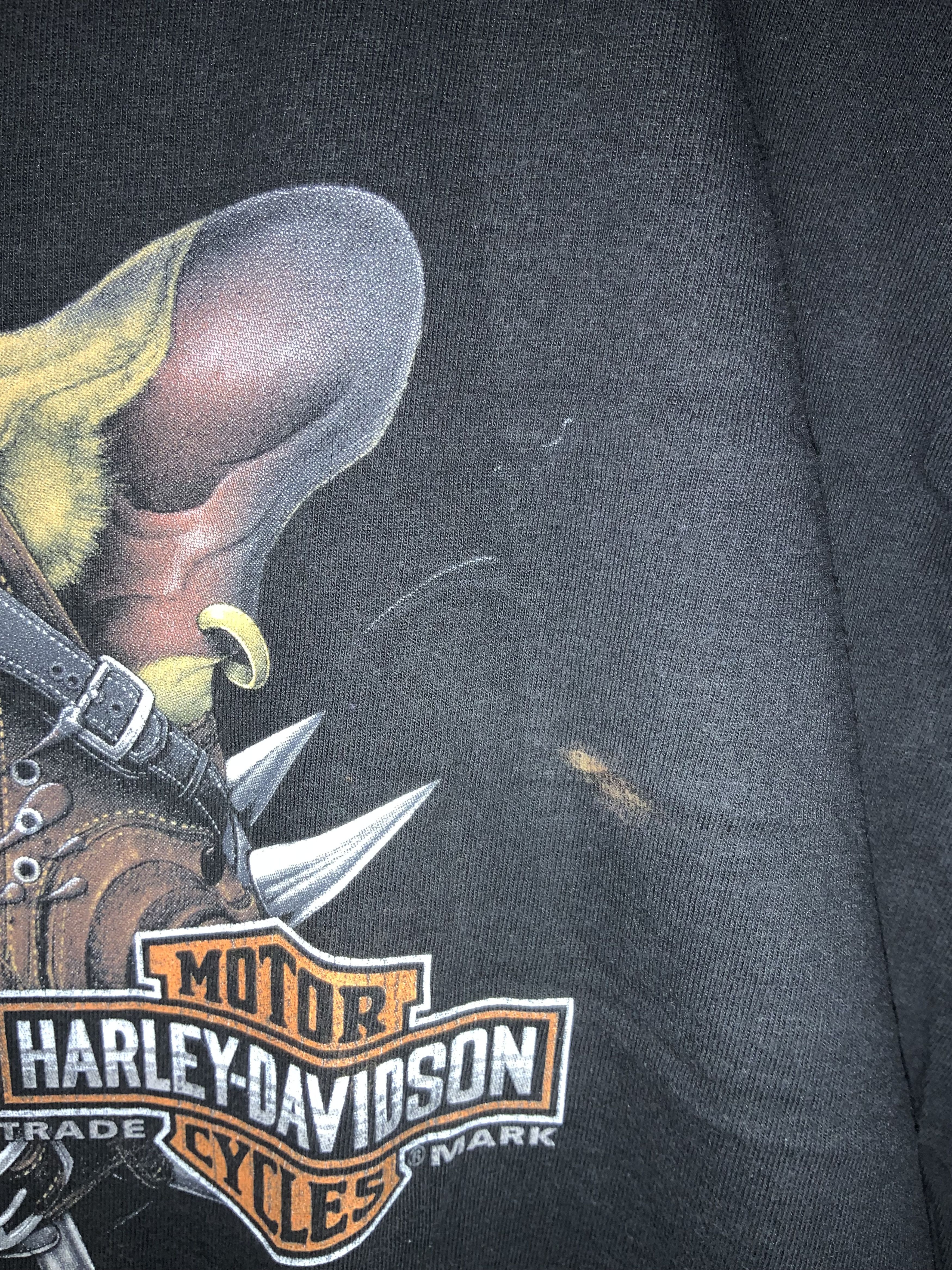 Harley Davidson × Vintage Vintage 2016 Harley Davidson Motorcycle Bulldog T-shirt Size US M / EU 48-50 / 2 - 4 Thumbnail