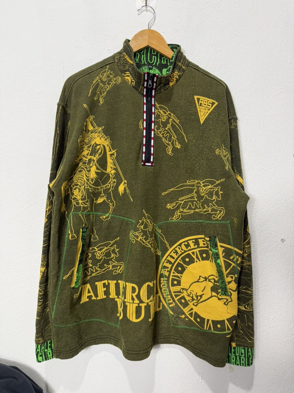 Other Afierce Bull halfzipper streetwear Size US XL / EU 56 / 4 - 1 Thumbnail