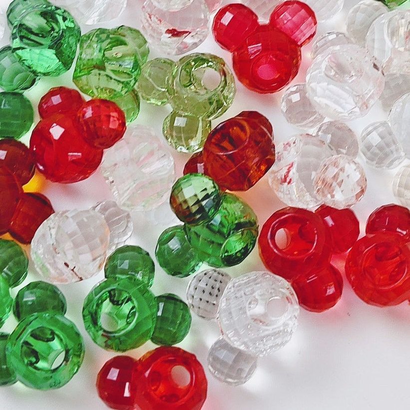 Disney Disney Mickey Mouse DIY Beads Red, Green & White Set Size ONE SIZE - 2 Thumbnail