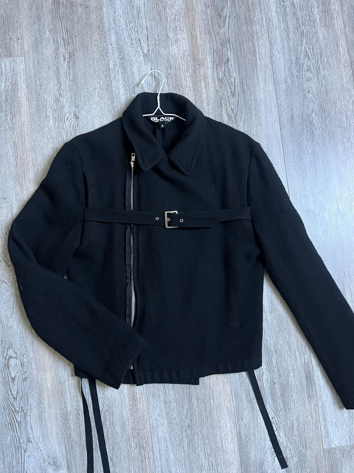 Comme des Garcons Black CDG Black wool perfecto Size M / US 6-8 / IT 42-44 - 2 Thumbnail