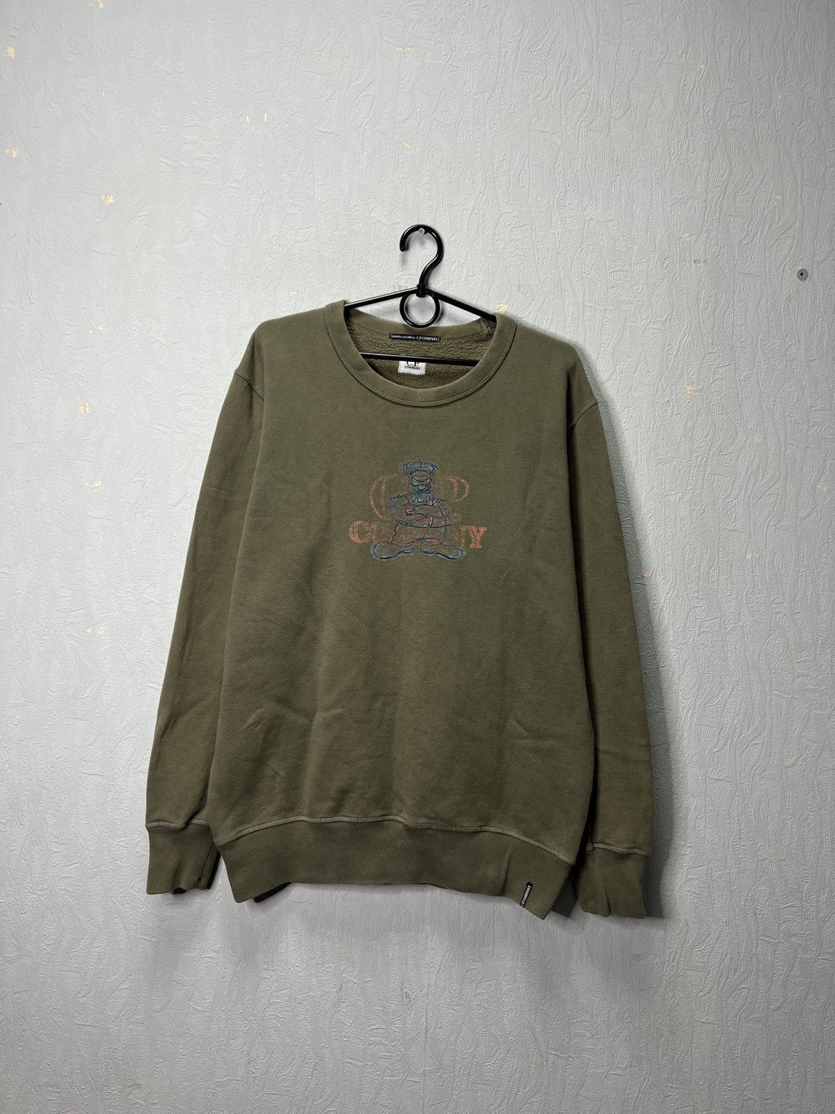 C.P. Company C.P. Company Embroidered Graphic Sweatshirt Size L Size US L / EU 52-54 / 3 - 1 Thumbnail
