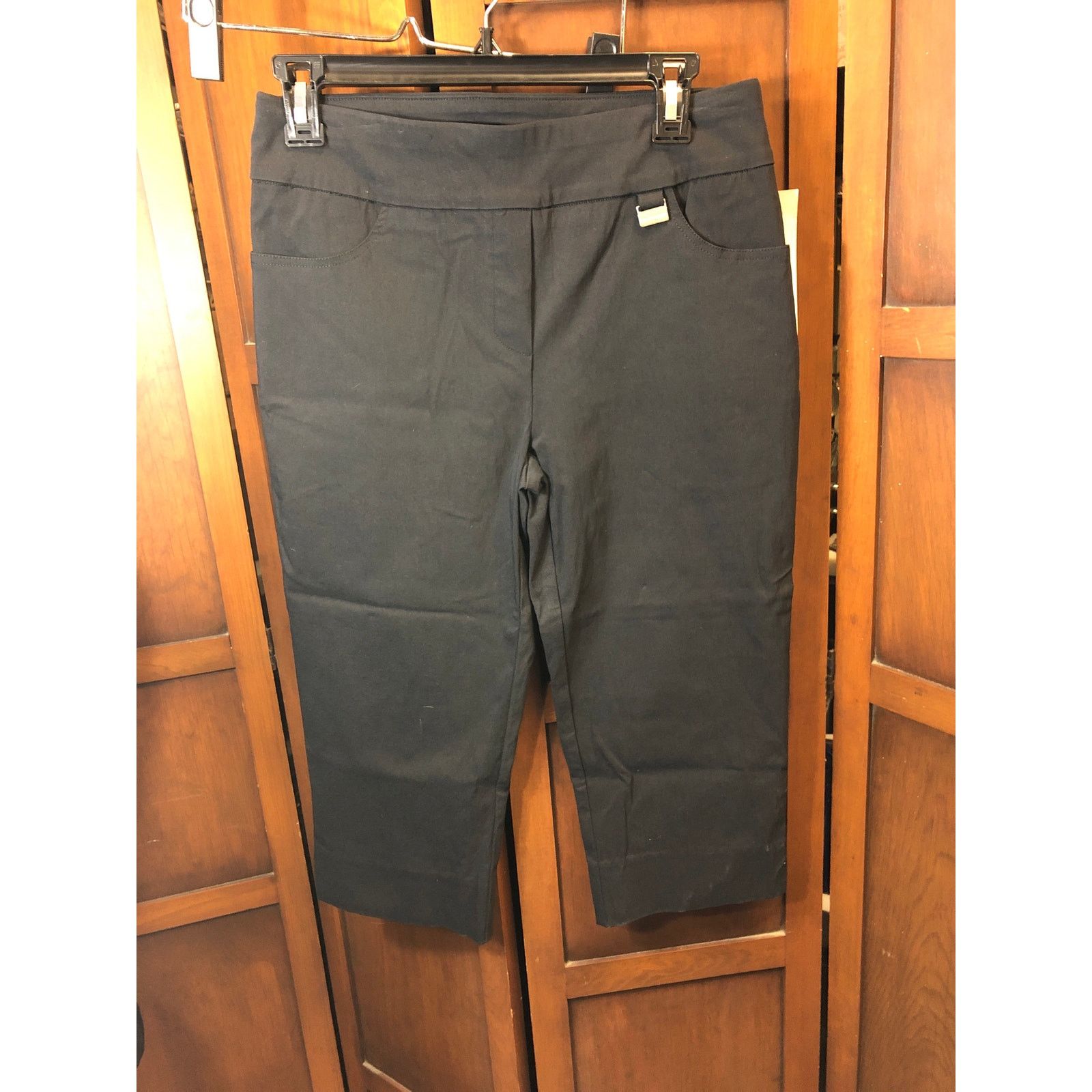 Other modes Chrystal black capris Size 32" / US 10 / IT 46 - 1 Thumbnail