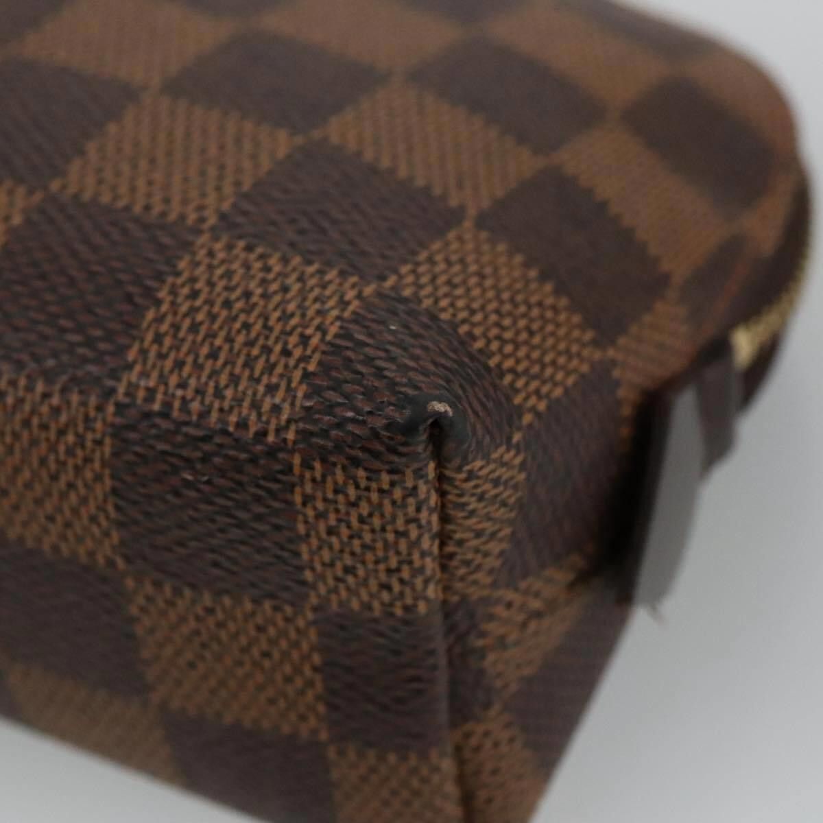 Louis Vuitton Louis Vuitton Damier Ebene Cosmetic Pouch CA1021 Size ONE SIZE - 8 Thumbnail