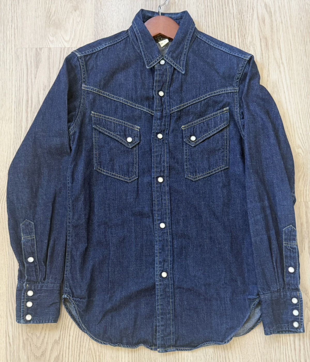 Freewheelers Vanishing West Lot 11 Denim Shirt Size 15