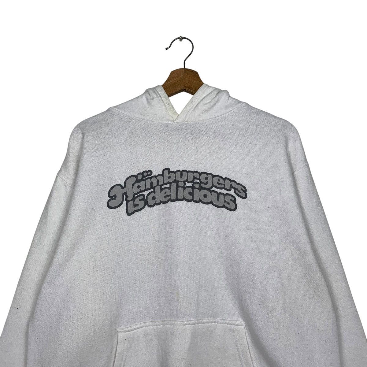 Japanese Brand Hamburger Is Delicious Pullover Hoodie Size US L / EU 52-54 / 3 - 11 Thumbnail