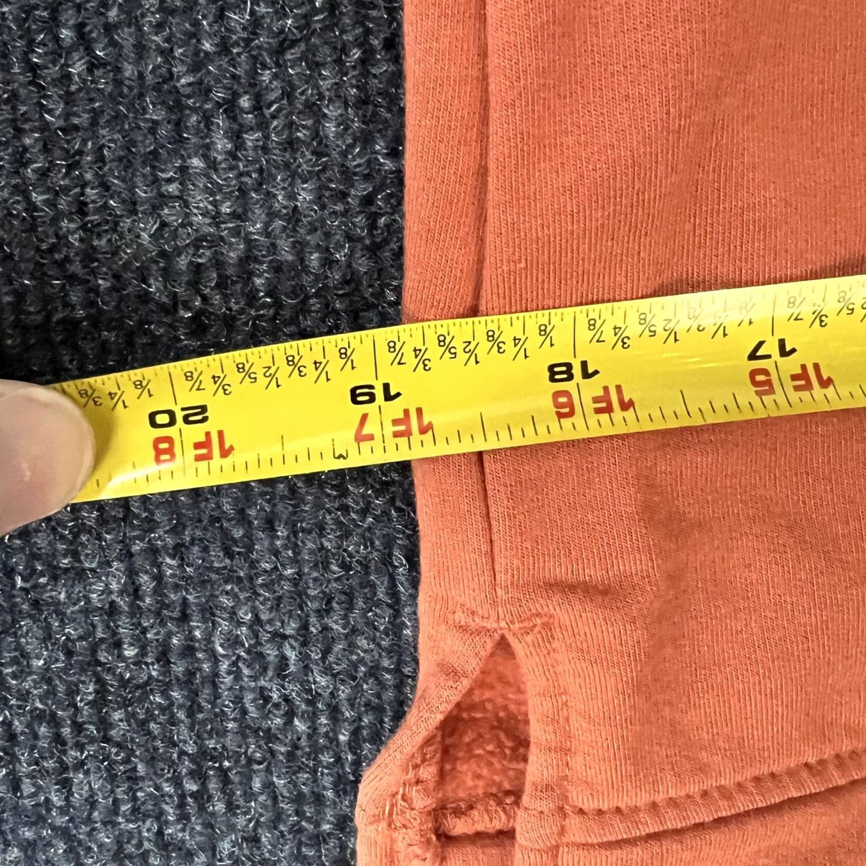Orvis Orvis Shirt Womens Small Orange V-Neck Long Sleeve Pullover Solid Top Casual Size S / US 4 / IT 40 - 5 Thumbnail