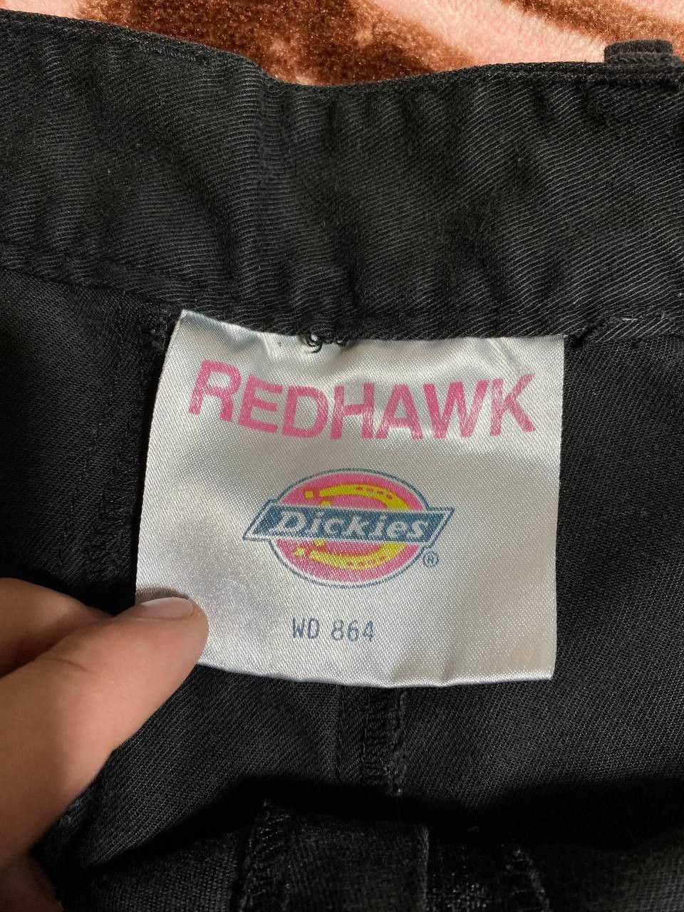Dickies Vintage 90s Dickies Black Straight Leg Denim Jean Size US 34 / EU 50 - 2 Thumbnail