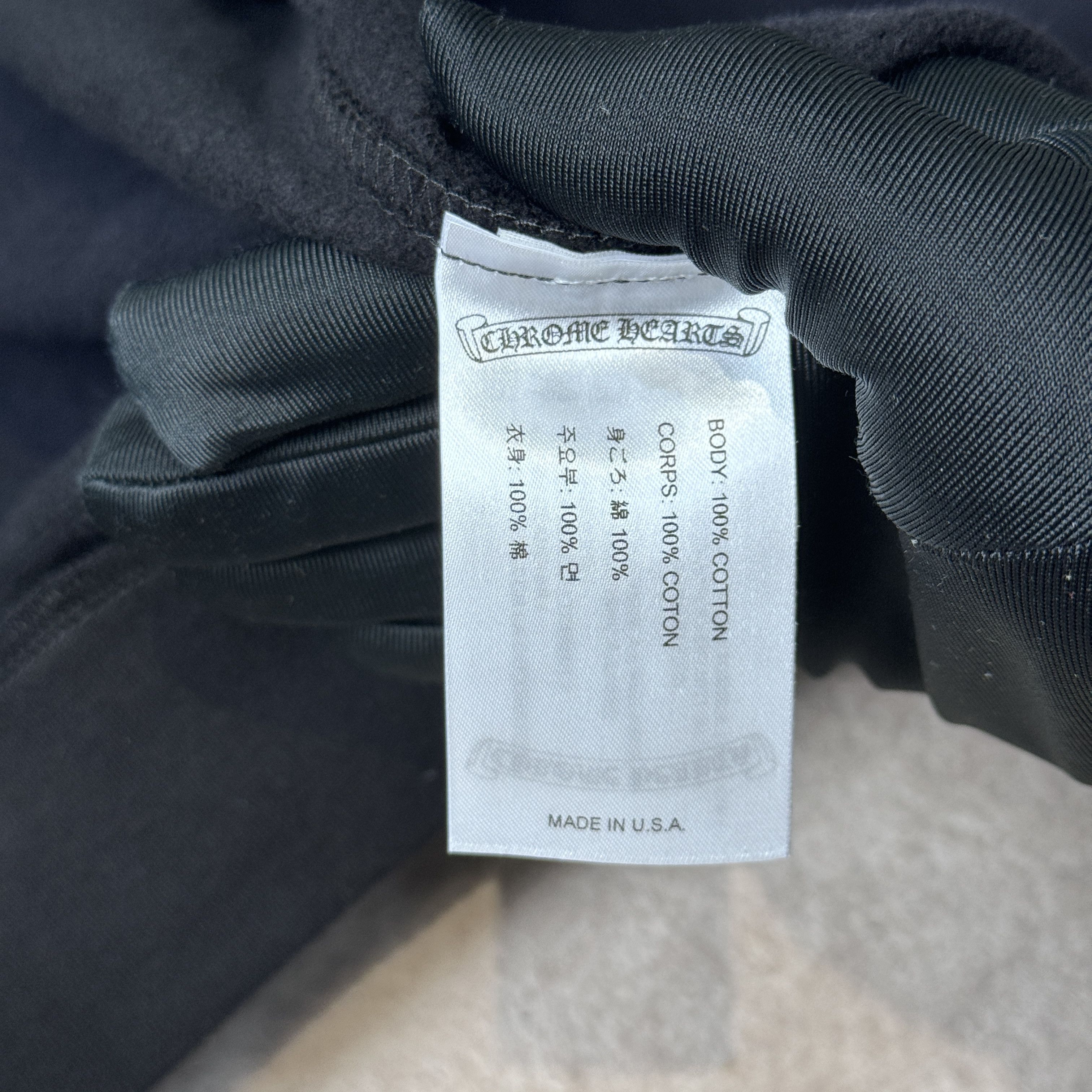 Chrome Hearts CHROME HEARTS Horseshoe Long Sleeve Hoodie Size US XL / EU 56 / 4 - 11 Thumbnail