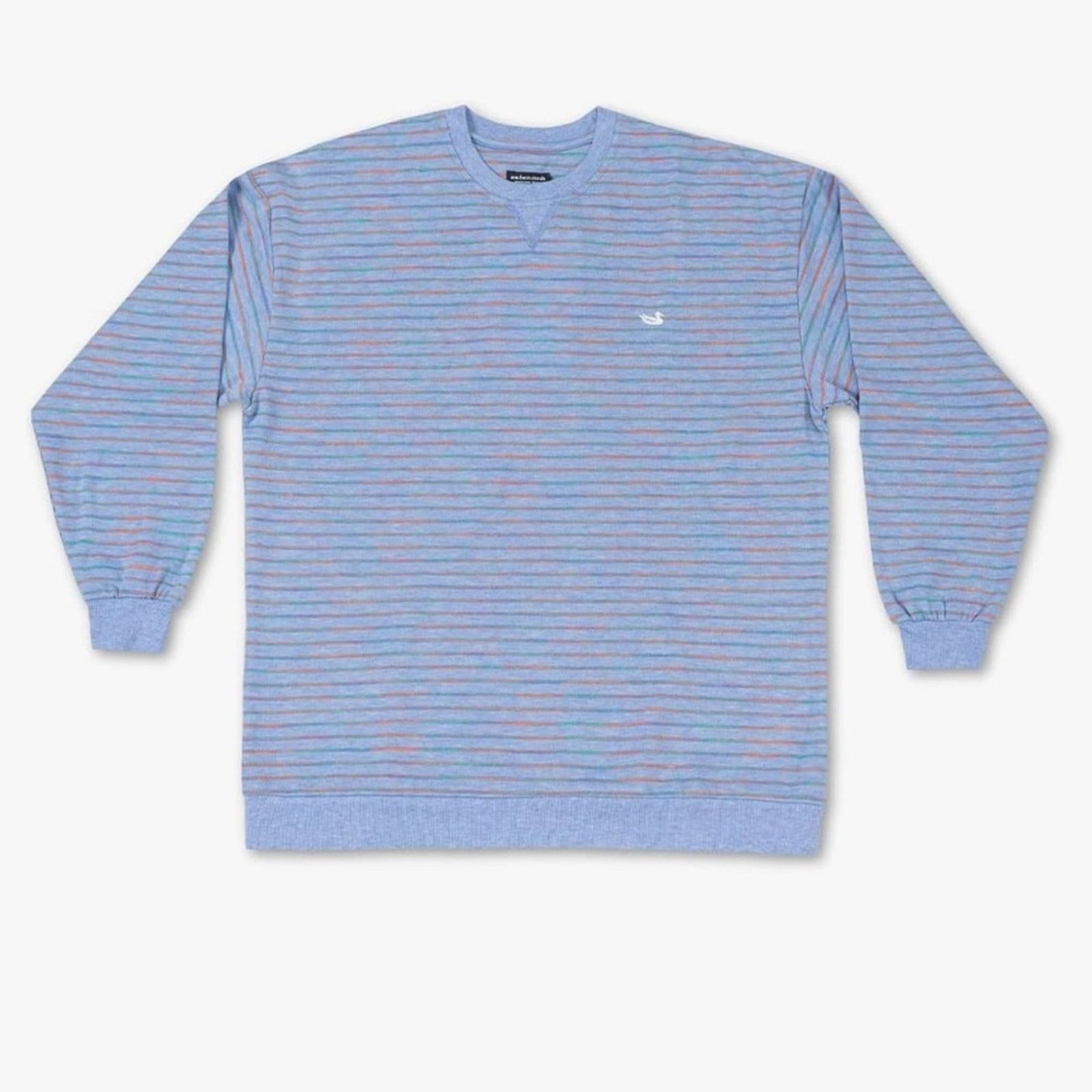 Southern Marsh Southern Marsh Sunday Morning Prism Sweater – Blue/Orange Size L / US 10 / IT 46 - 1 Thumbnail