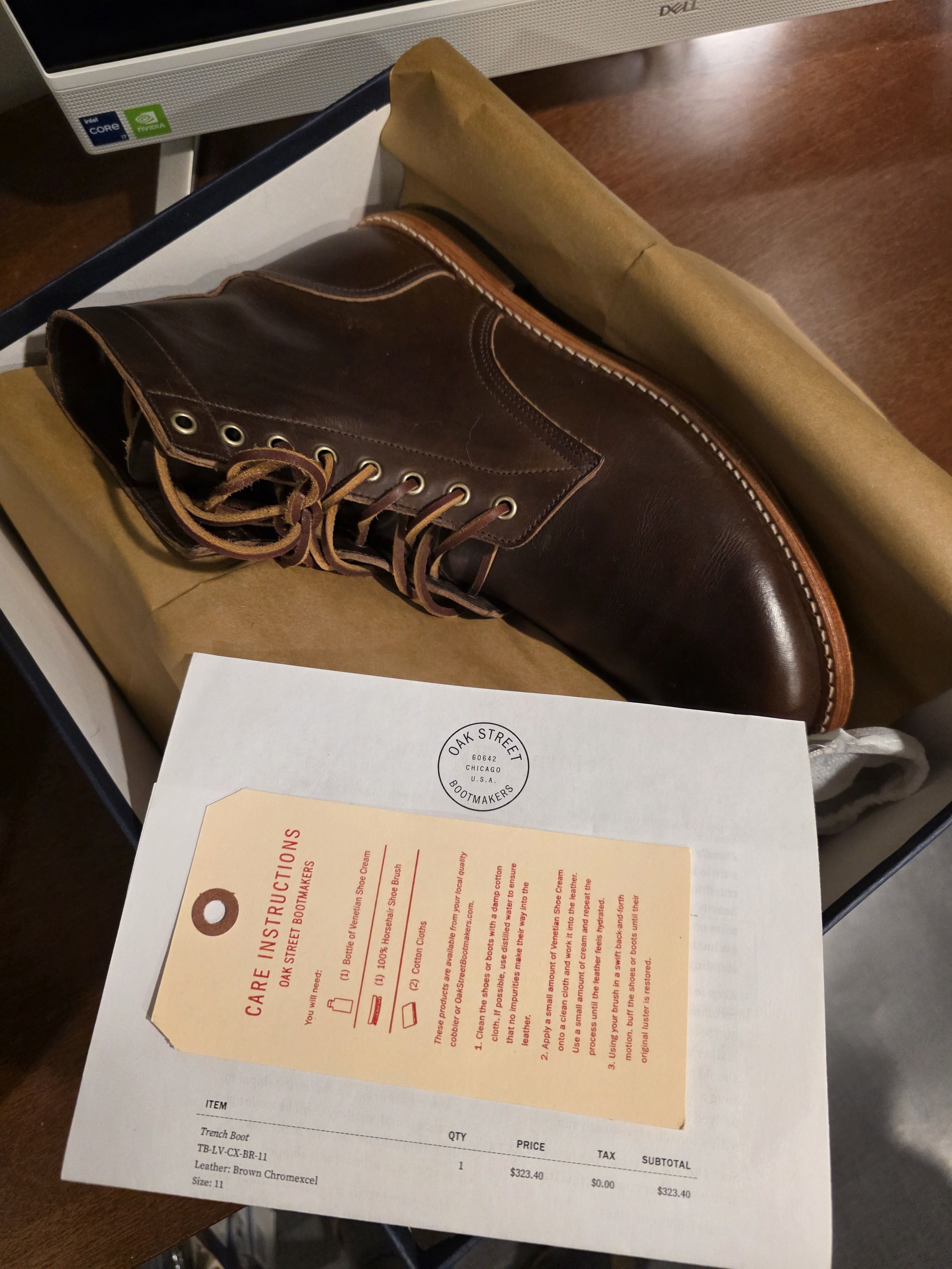 Oak Street Bootmakers Trench boot Size US 11 / EU 44 - 13 Thumbnail
