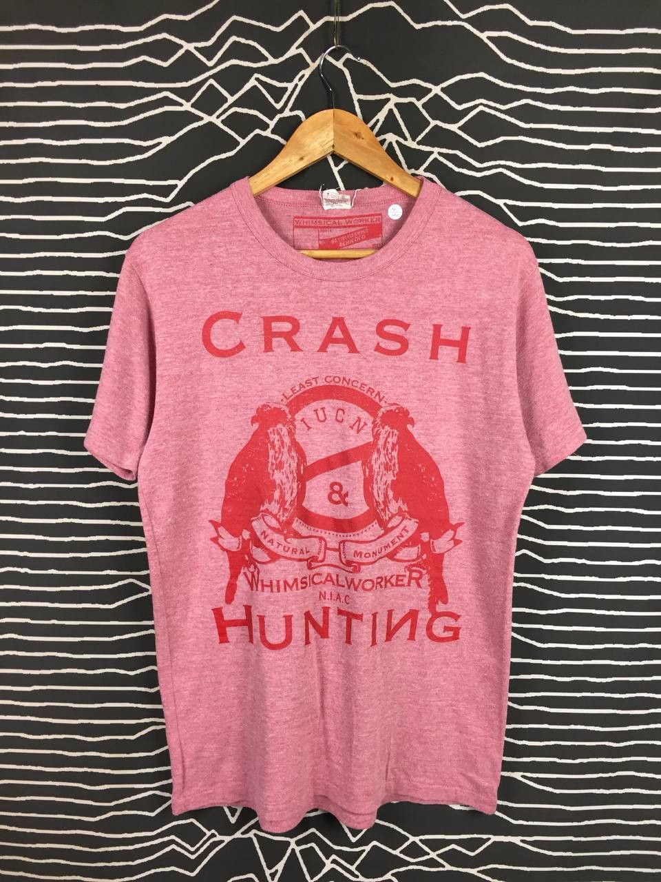 Japanese Brand Whimsical Worker Natural Monument Crested Serpent Eagle Tee Size US M / EU 48-50 / 2 - 1 Thumbnail