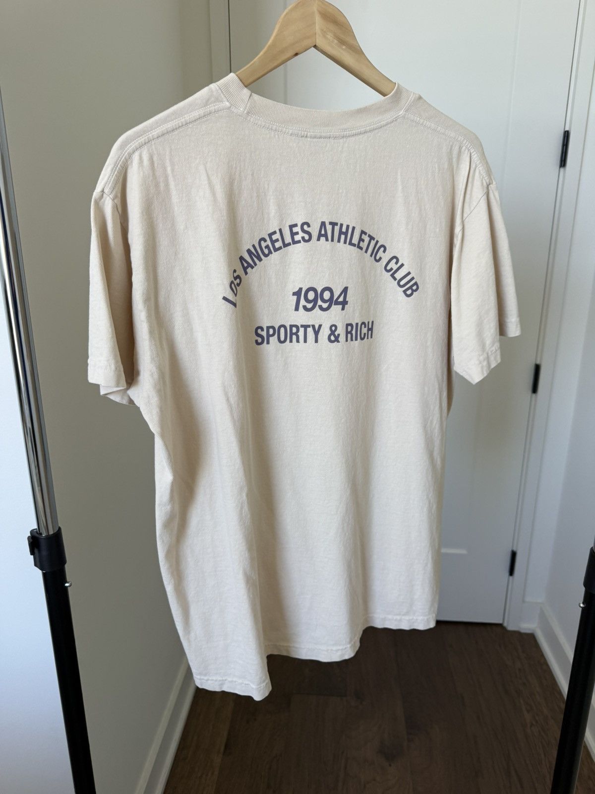 Sporty & Rich Los Angeles Athletic Club T Shirt Size US M / EU 48-50 / 2 - 3 Thumbnail