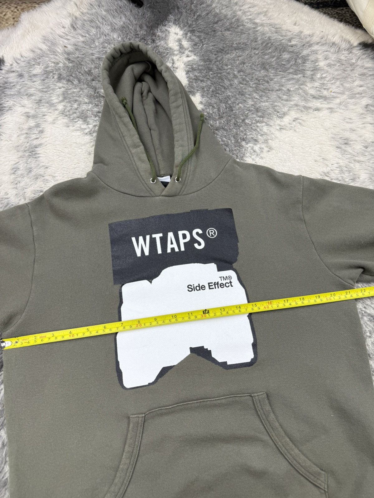 Wtaps AW2019 WTAPS “Side Effect” Olive Hoodie Size US S / EU 44-46 / 1 - 13 Thumbnail
