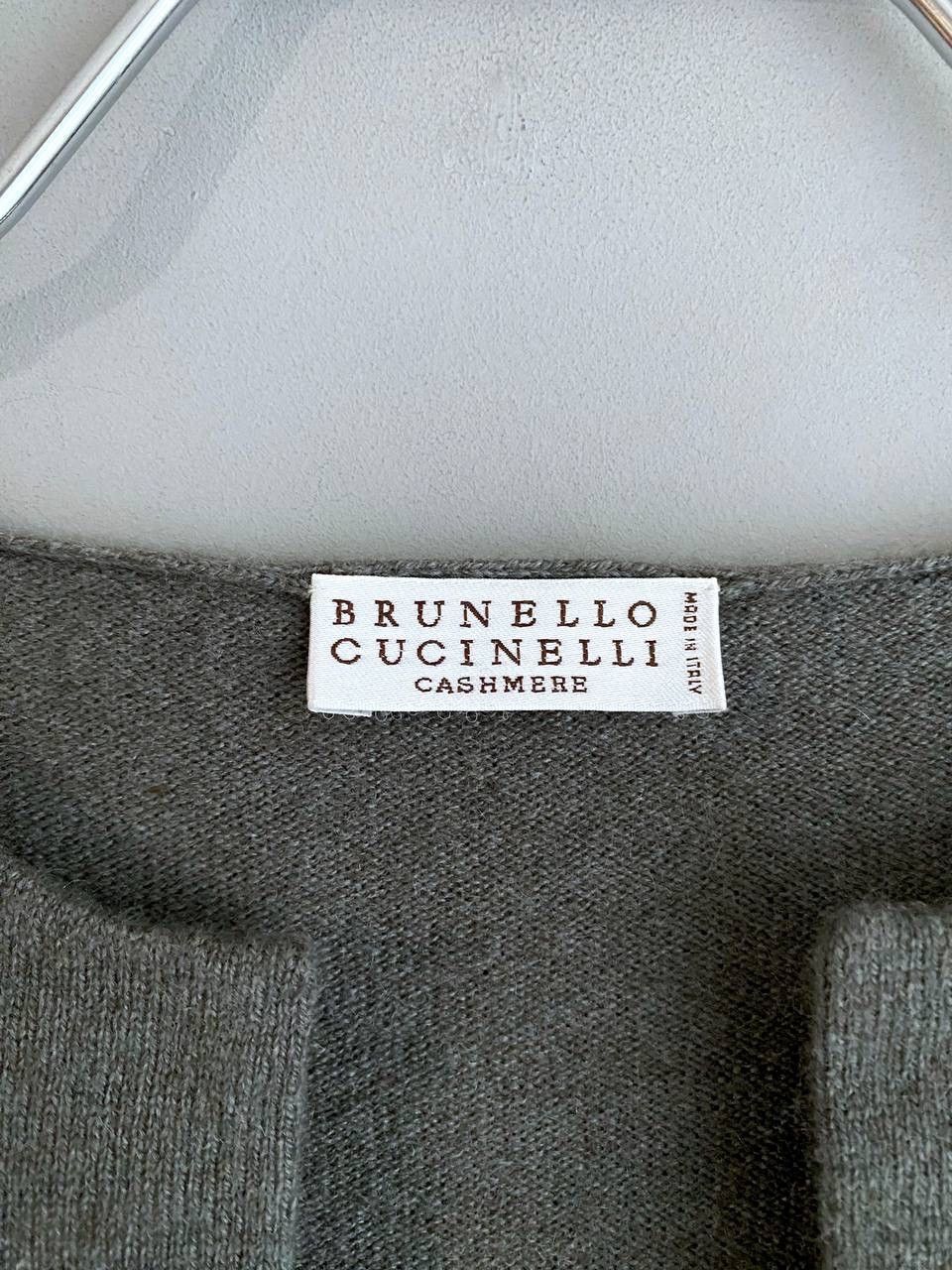 Brunello Cucinelli × Designer Brunello Cucinelli Women's Cashemere Knitted Dress Made in Italy, Size S Size S / US 4 / IT 40 - 11 Thumbnail