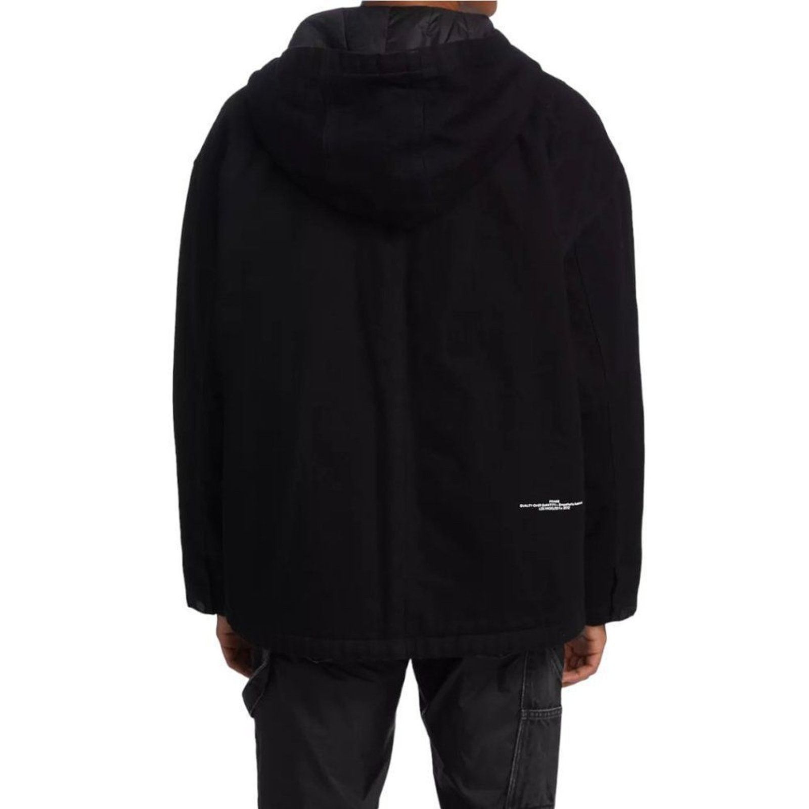 Frame Frame Black Hoodie Denim Jacket Size Medium NWOT $498 MSRP Size US M / EU 48-50 / 2 - 2 Thumbnail