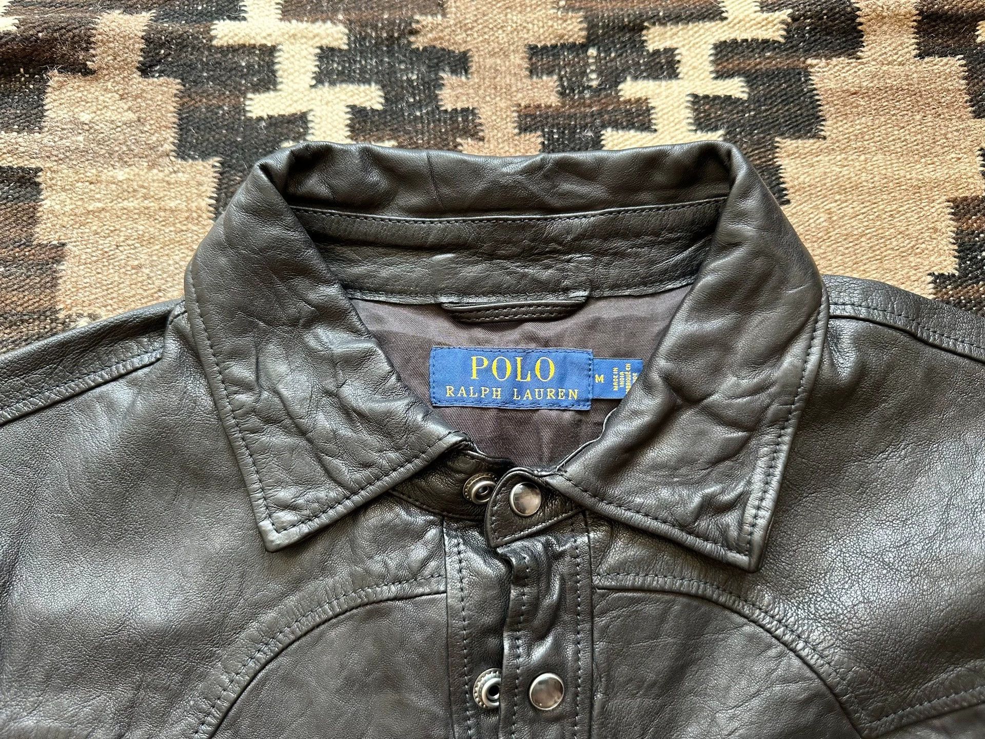 Polo Ralph Lauren Polo Ralph Lauren Leather Jacket M Worn a few times Size US M / EU 48-50 / 2 - 5 Thumbnail